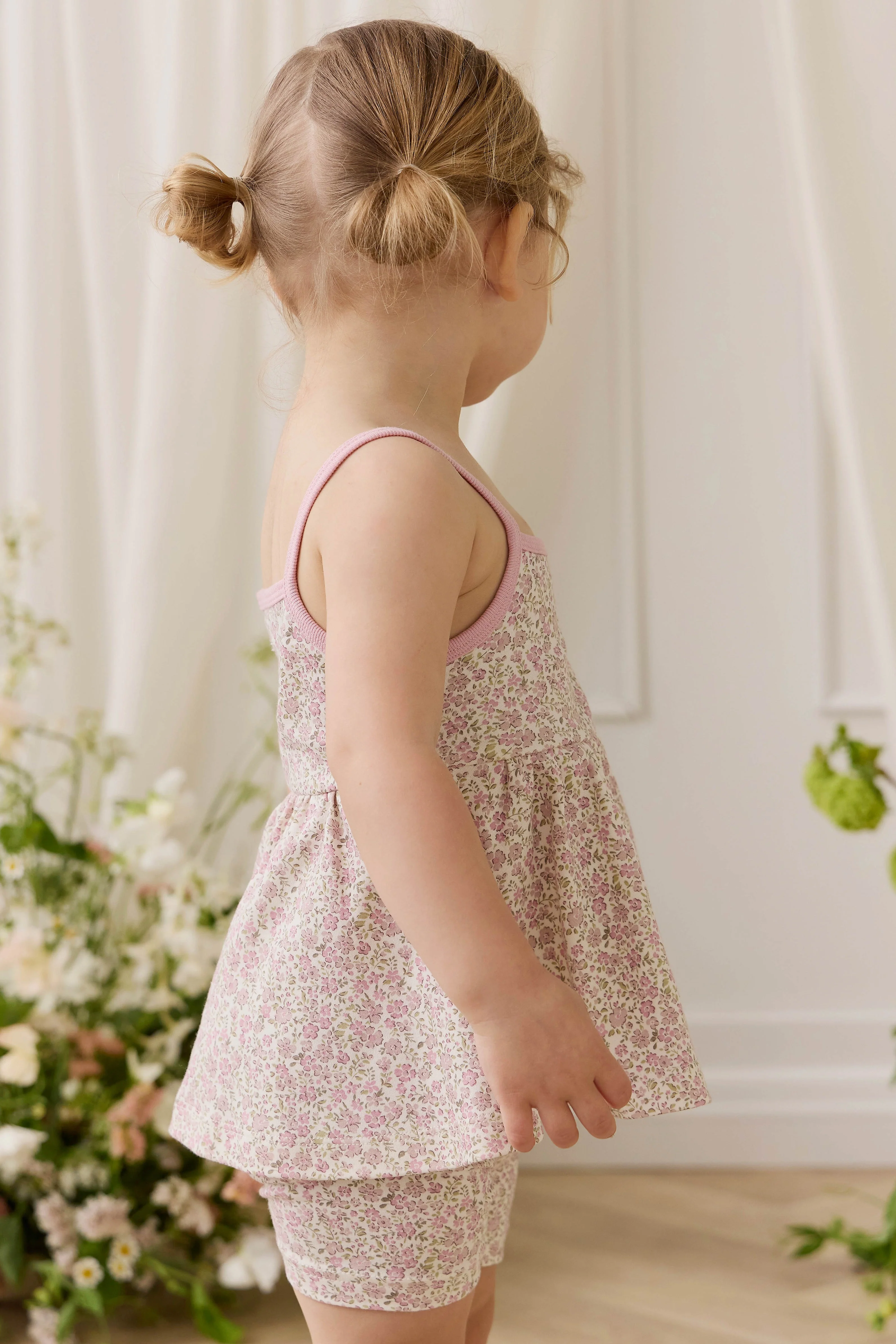 Organic Cotton Everyday Bike Short - Tully Mauve - Image 6