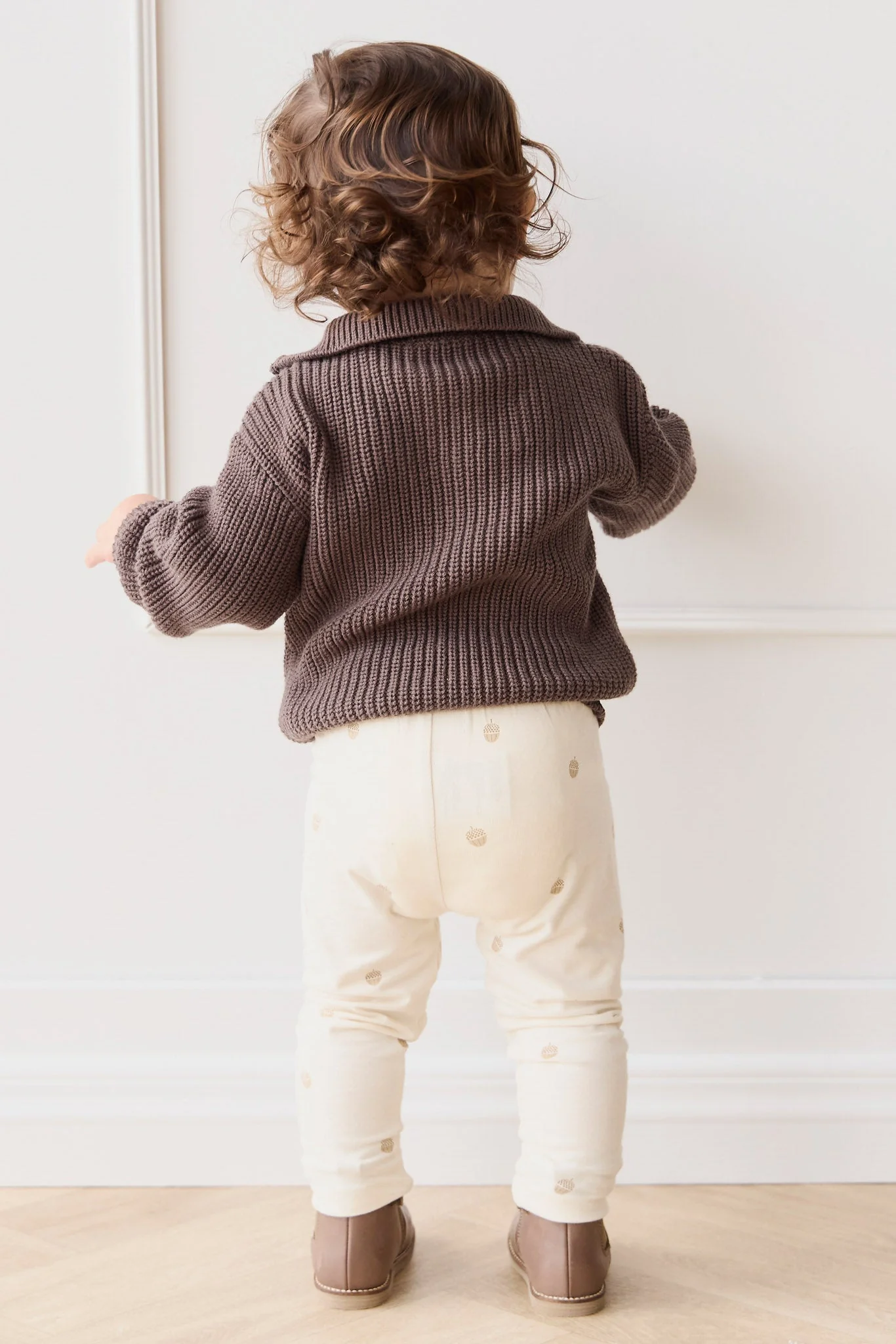 Organic Cotton Everyday Legging - Acorns Tofu - Image 4