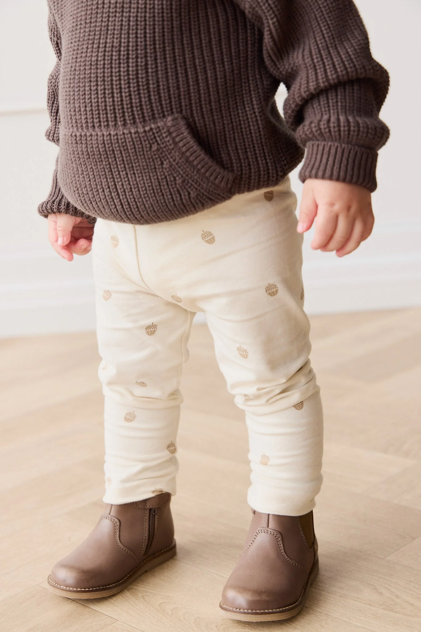 Organic Cotton Everyday Legging - Acorns Tofu - Image 5