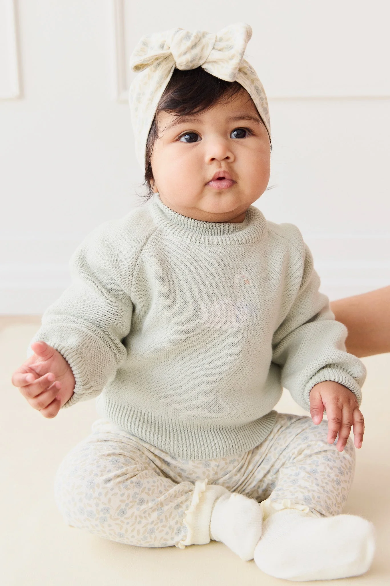 Organic Cotton Everyday Legging - Elodie Whisper White - Image 2