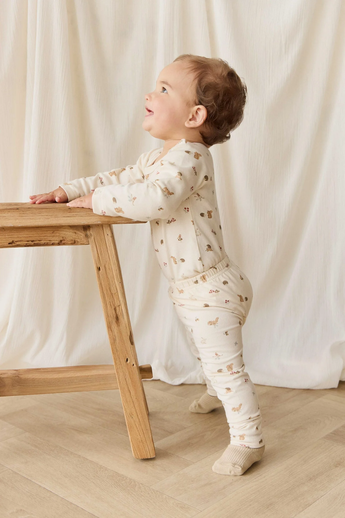 Organic Cotton Everyday Legging - Forest Gathering - Image 5