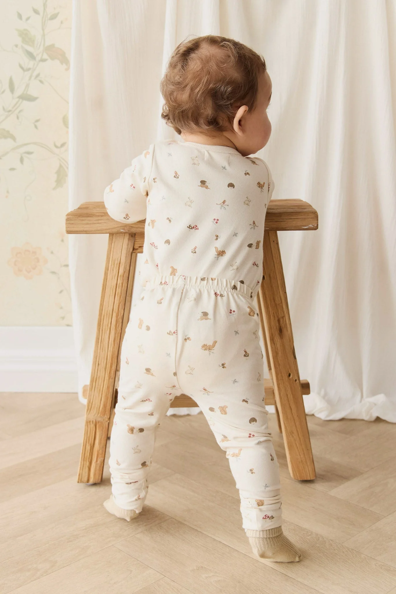 Organic Cotton Everyday Legging - Forest Gathering - Image 6