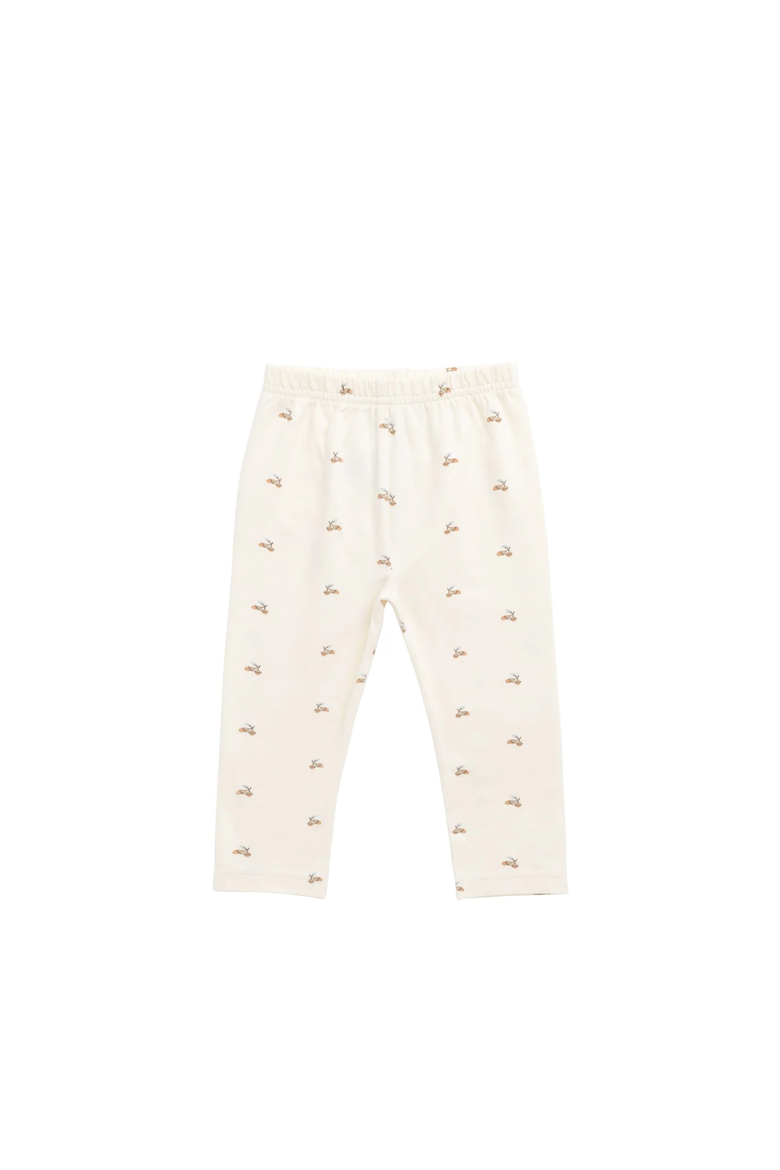 Organic Cotton Everyday Legging - Forest Night Acorns - Image 2