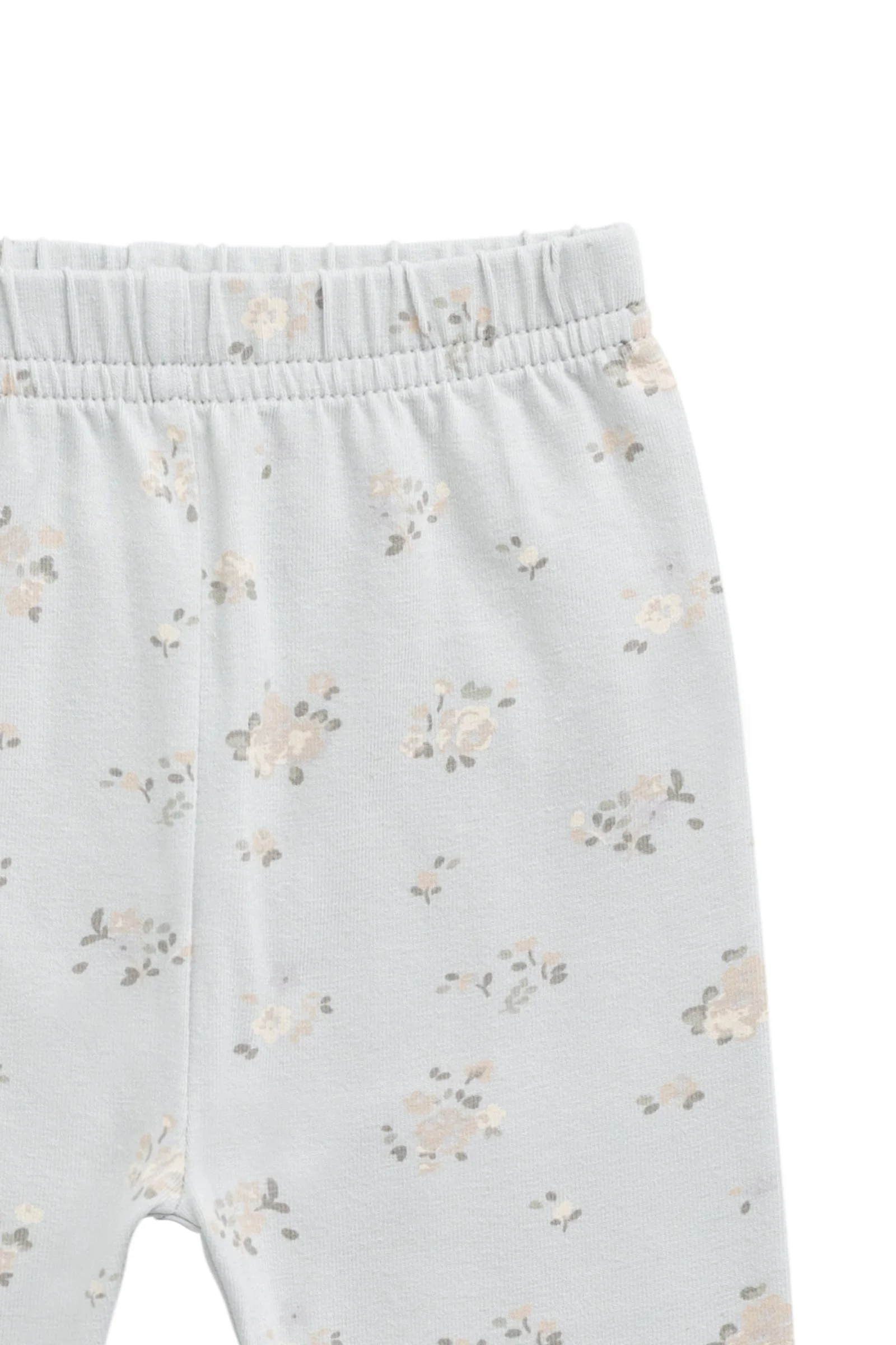 Organic Cotton Everyday Legging - Petite Fleur Blue - Image 4
