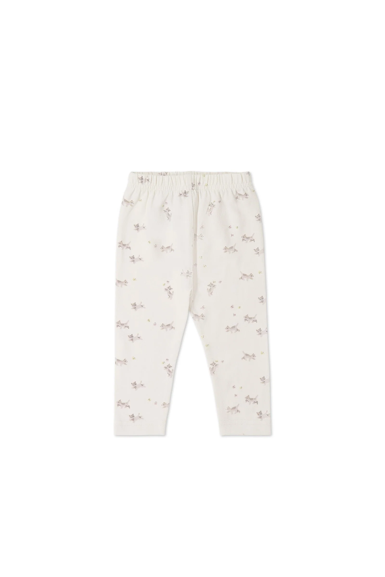 Organic Cotton Everyday Legging - Playful Kittens - Image 2