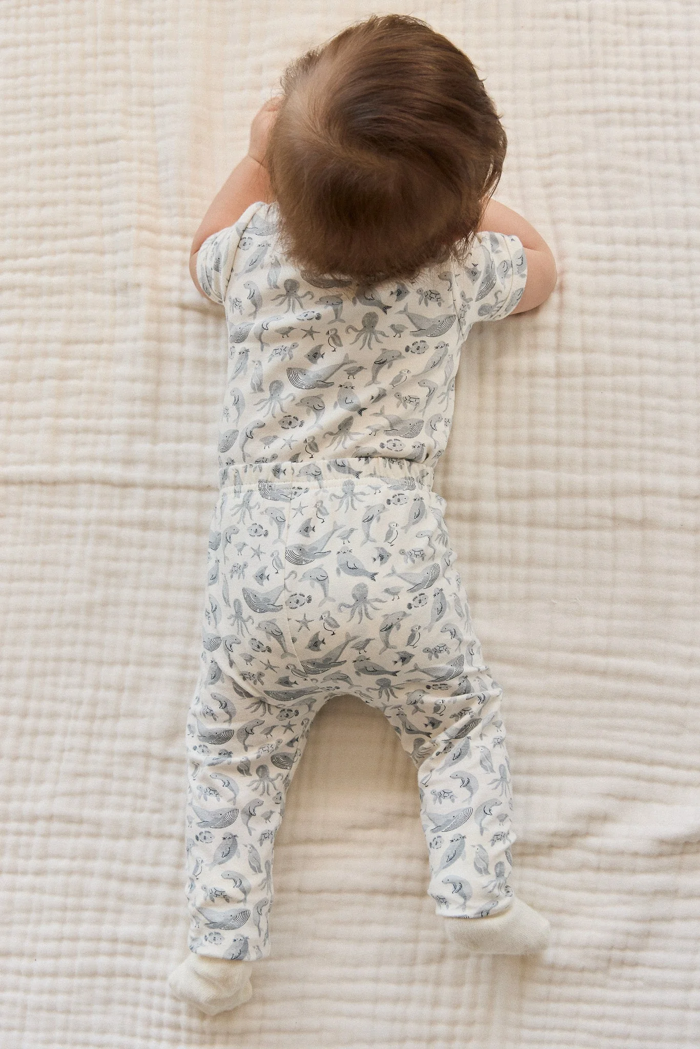 Organic Cotton Everyday Legging - Sea Life - Image 3