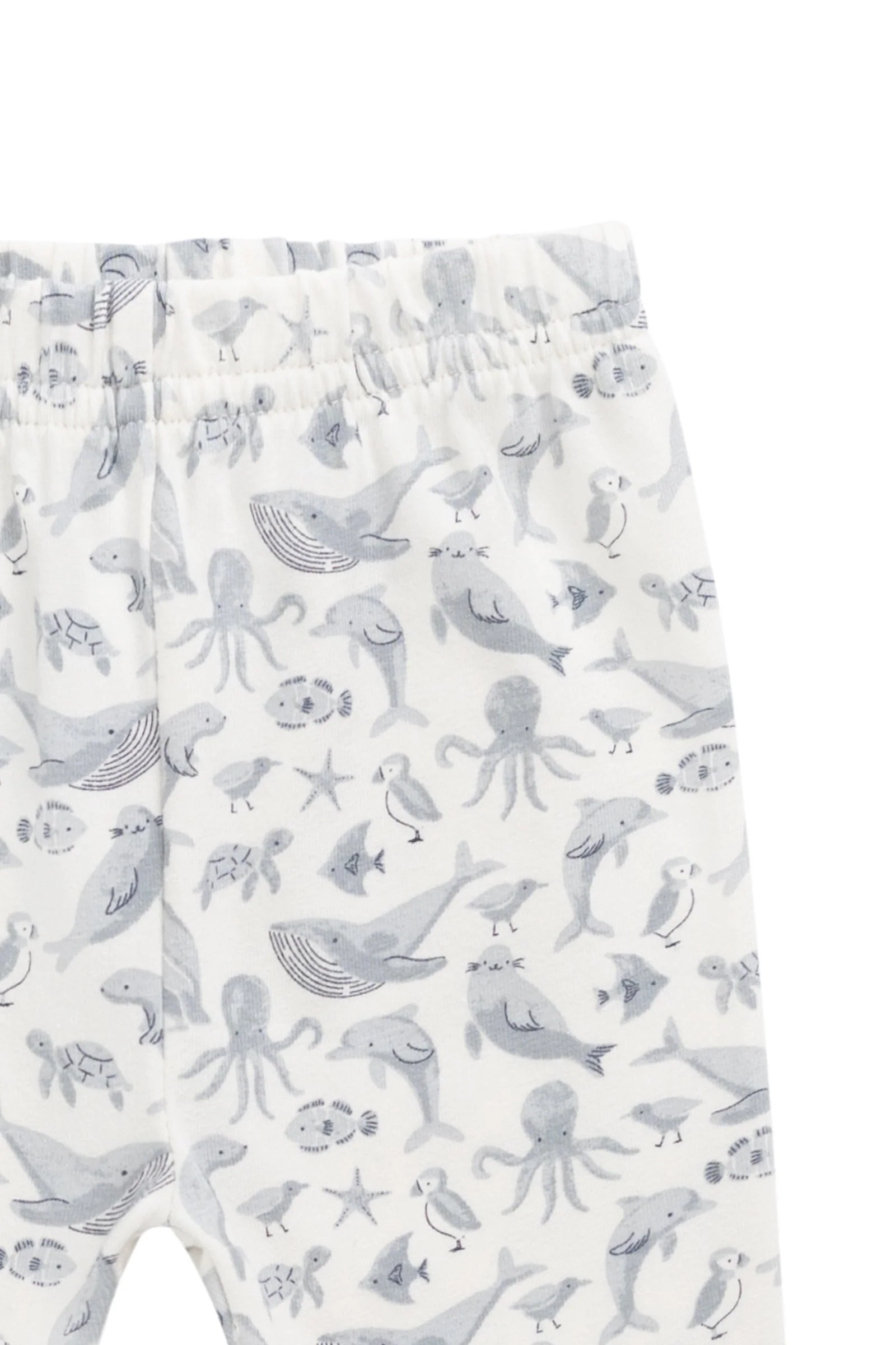 Organic Cotton Everyday Legging - Sea Life - Image 4