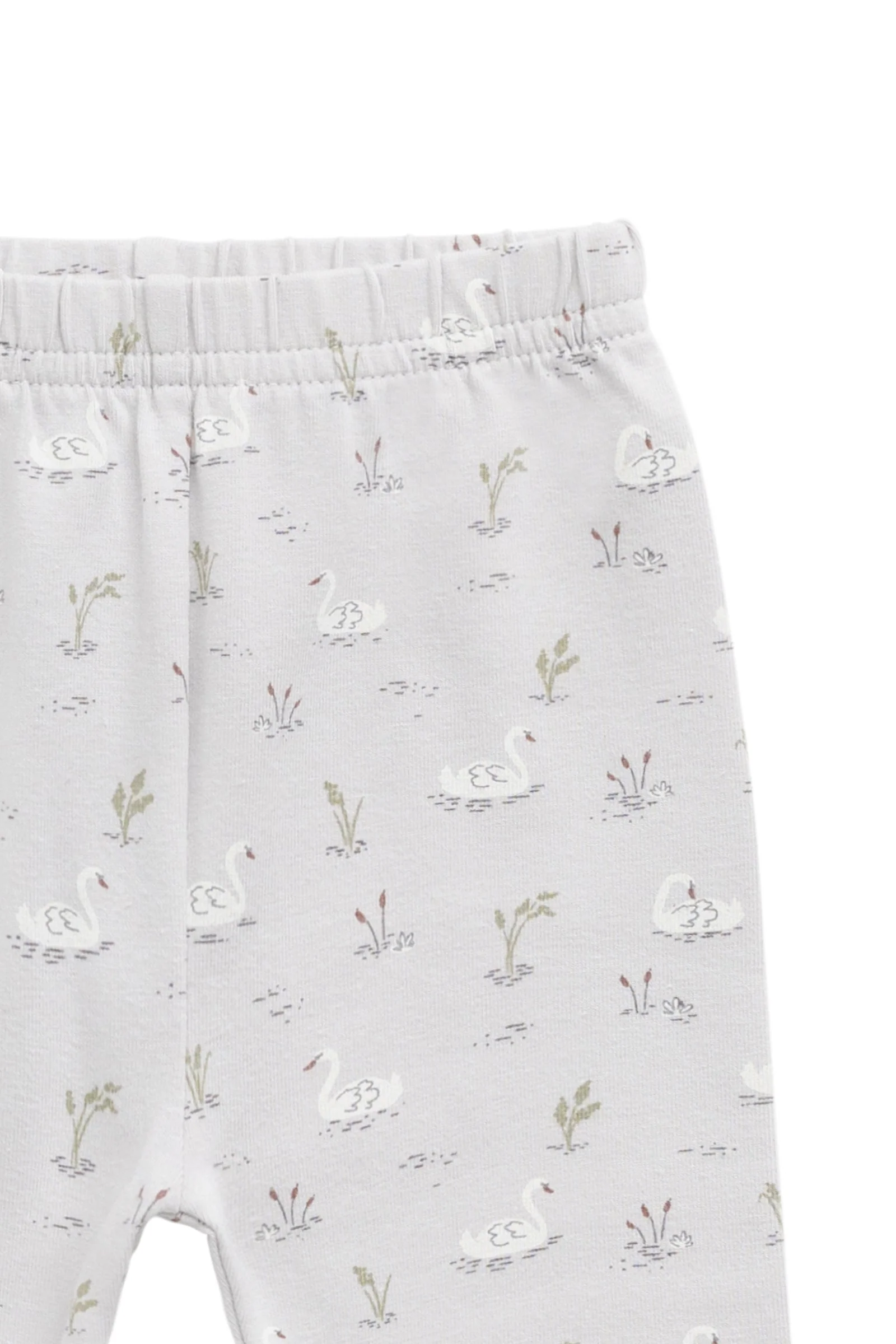 Organic Cotton Everyday Legging - Swanning Dawn Blue - Image 2