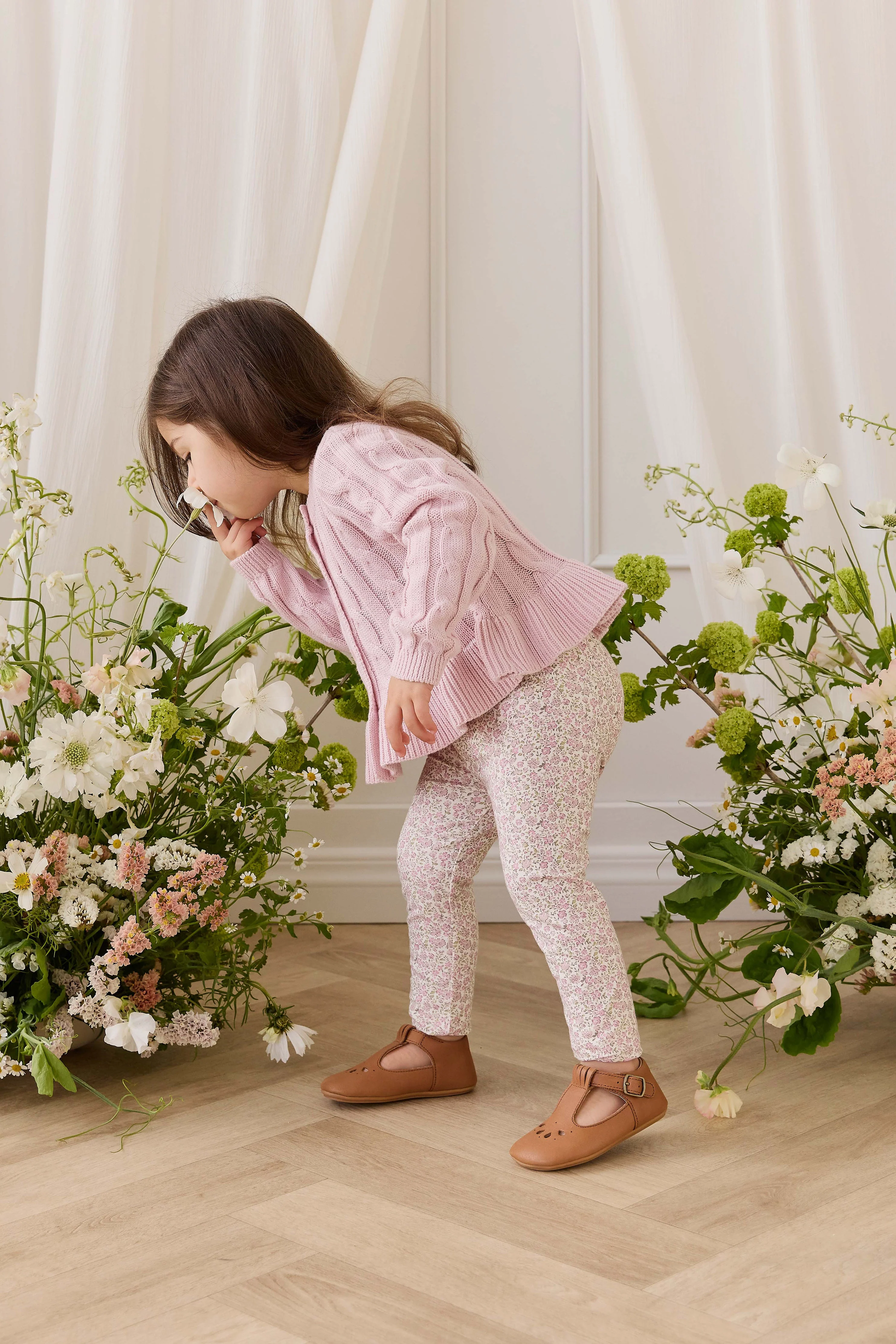 Organic Cotton Everyday Legging - Tully Mauve - Image 5