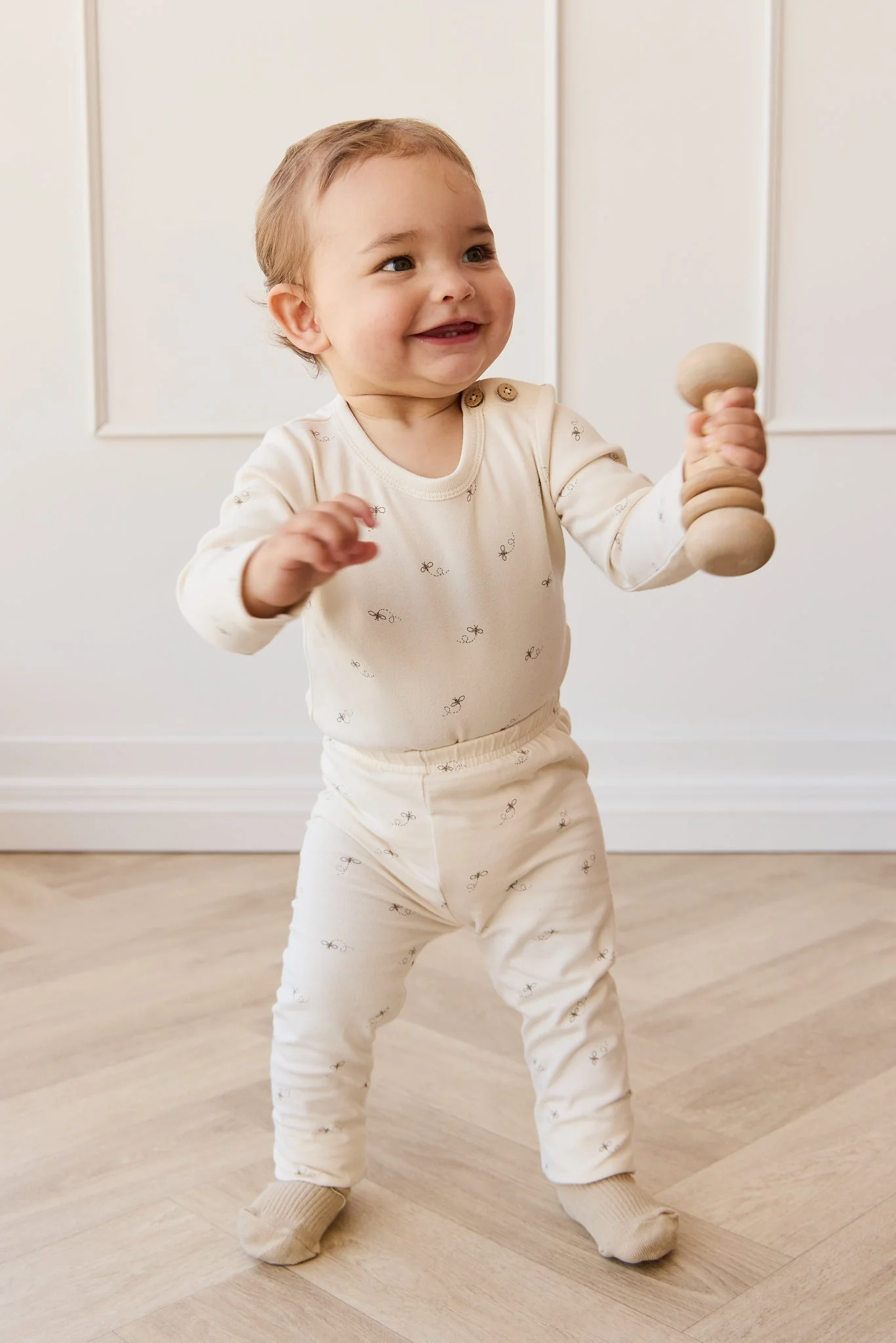 Organic Cotton Fernley Bodysuit - Bumblebees - Image 4