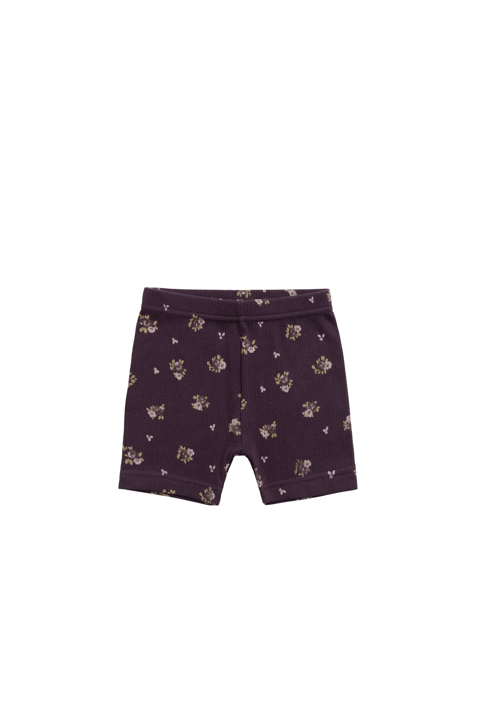 Organic Cotton Fine Rib Everyday Bike Short - Simone Huckleberry - Image 2