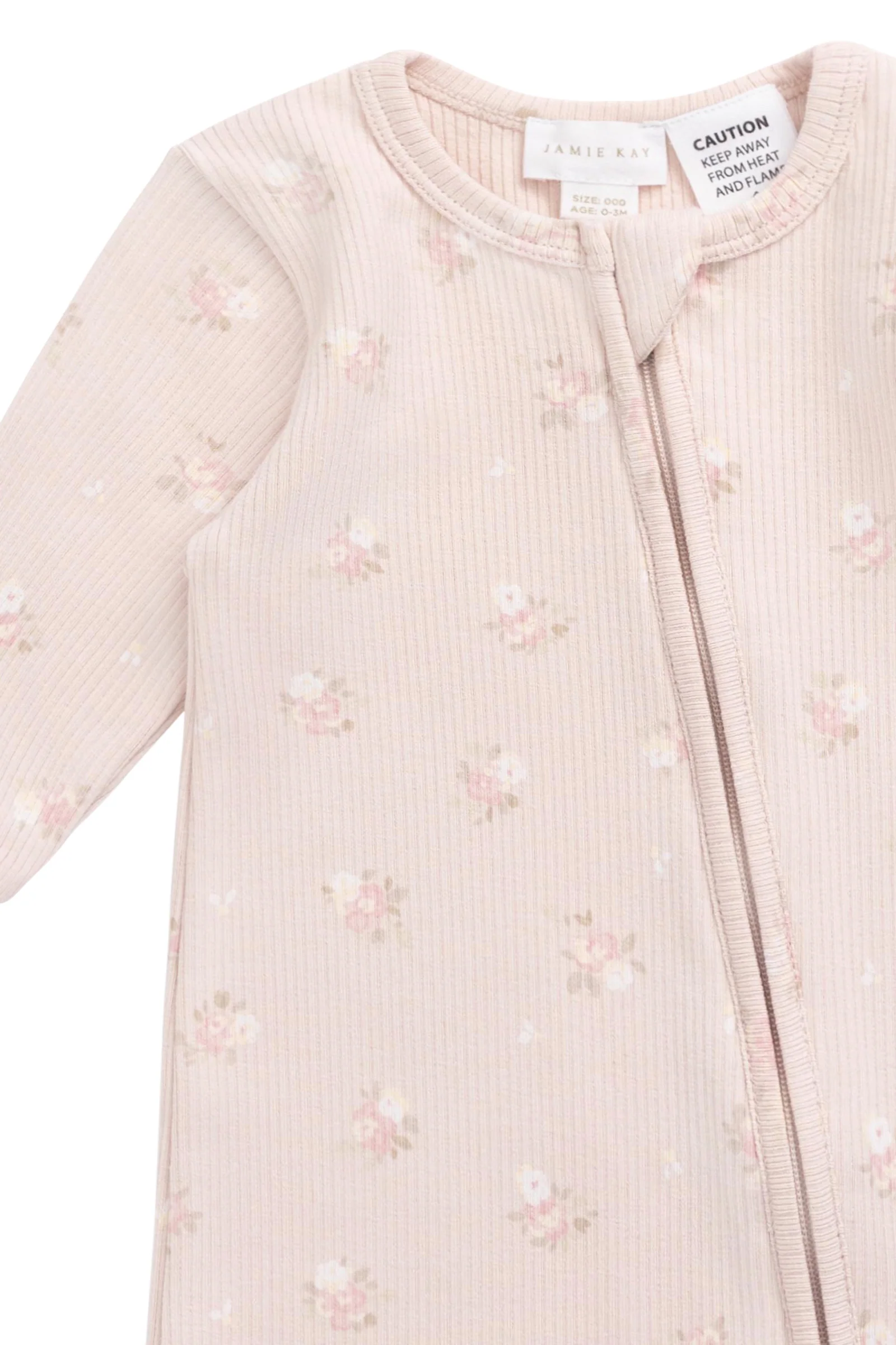 Organic Cotton Fine Rib Georgia Onepiece - Simone Morganite - Image 7