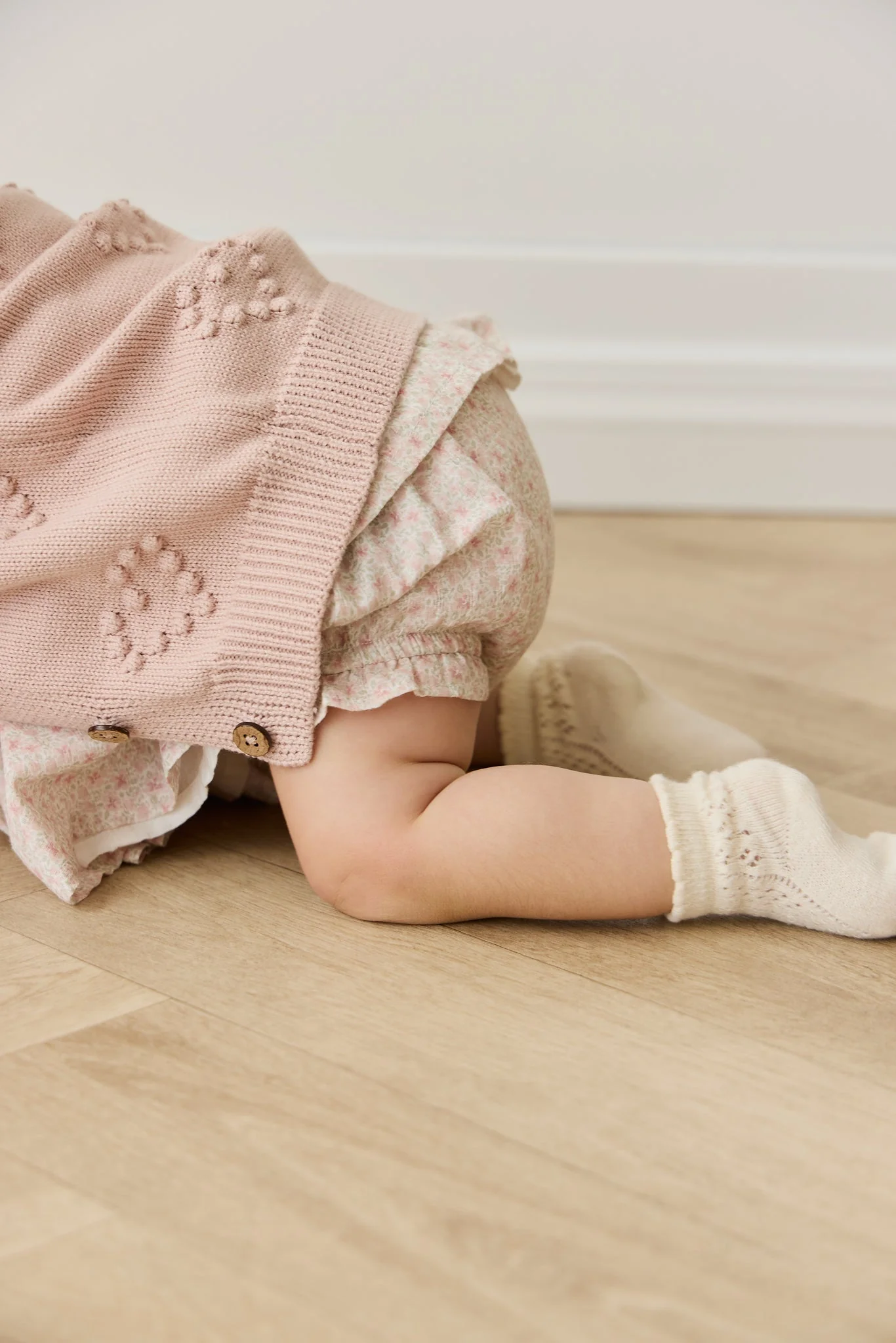 Organic Cotton Frill Bloomer - Claudette Rose - Image 4