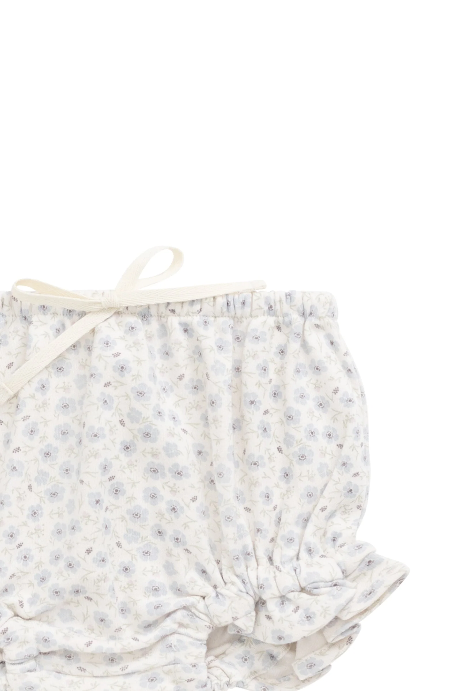 Organic Cotton Frill Bloomer - Penelope Evening Haze - Image 3