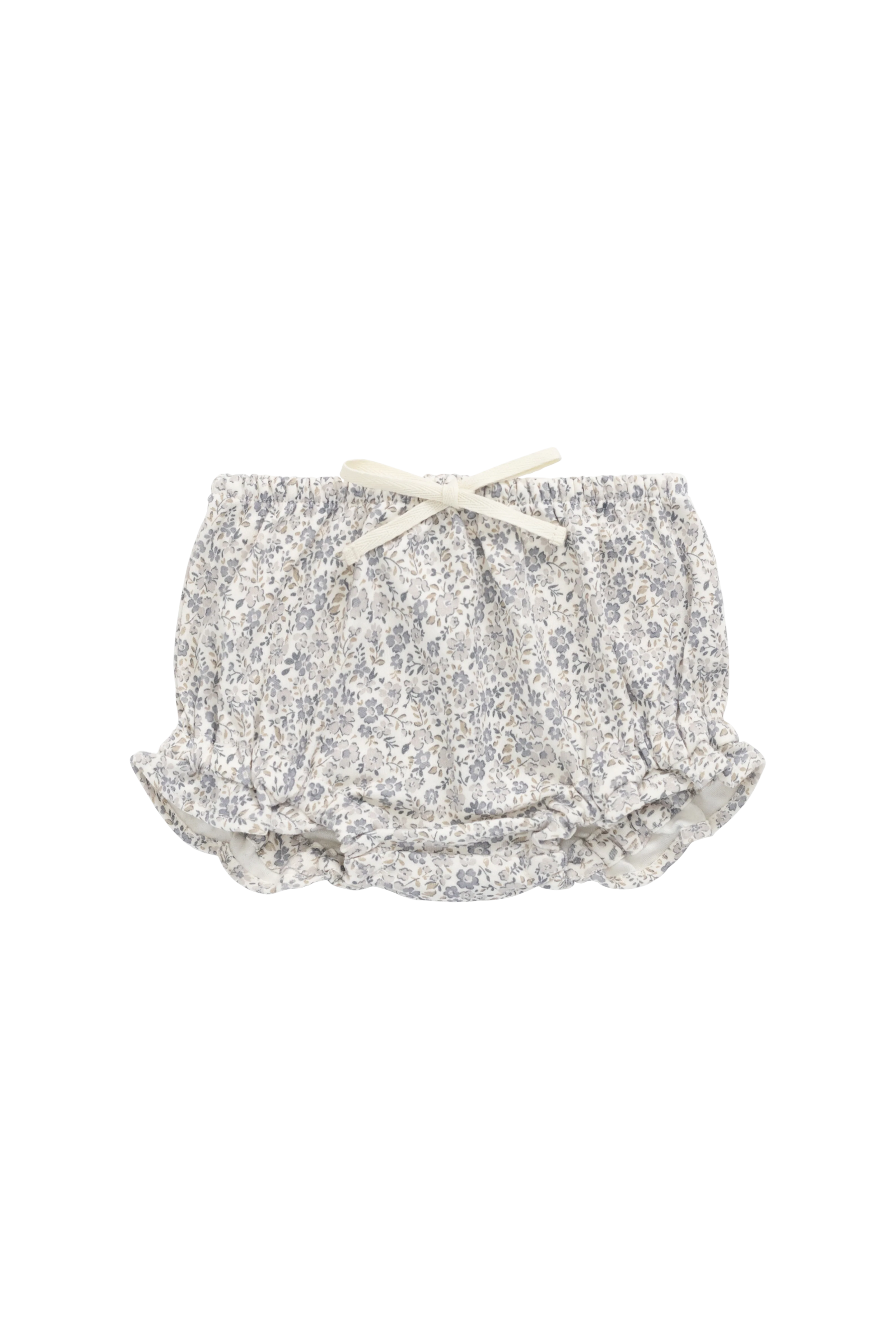 Organic Cotton Frill Bloomer - Tully Grey - Image 2