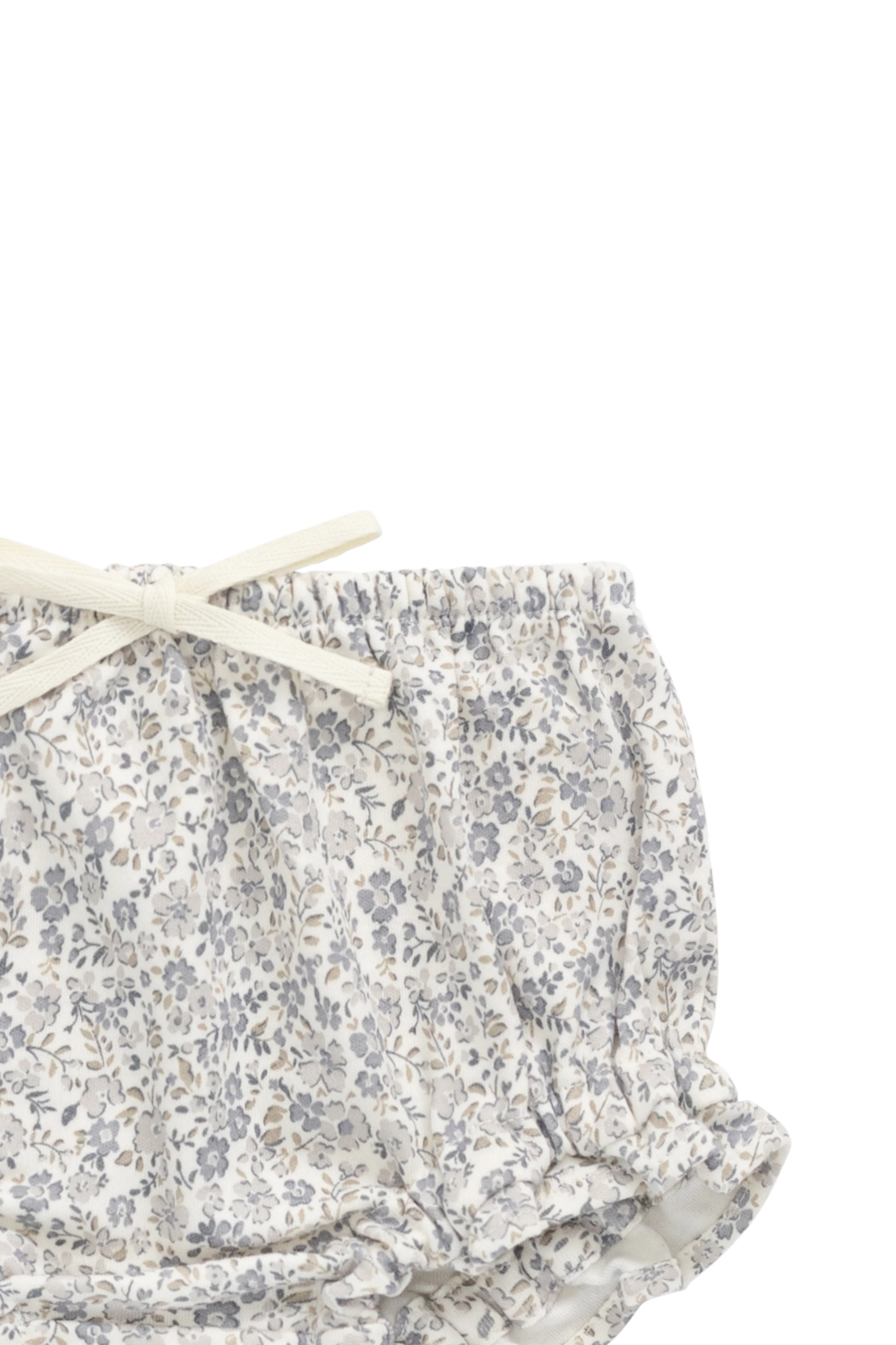 Organic Cotton Frill Bloomer - Tully Grey - Image 5