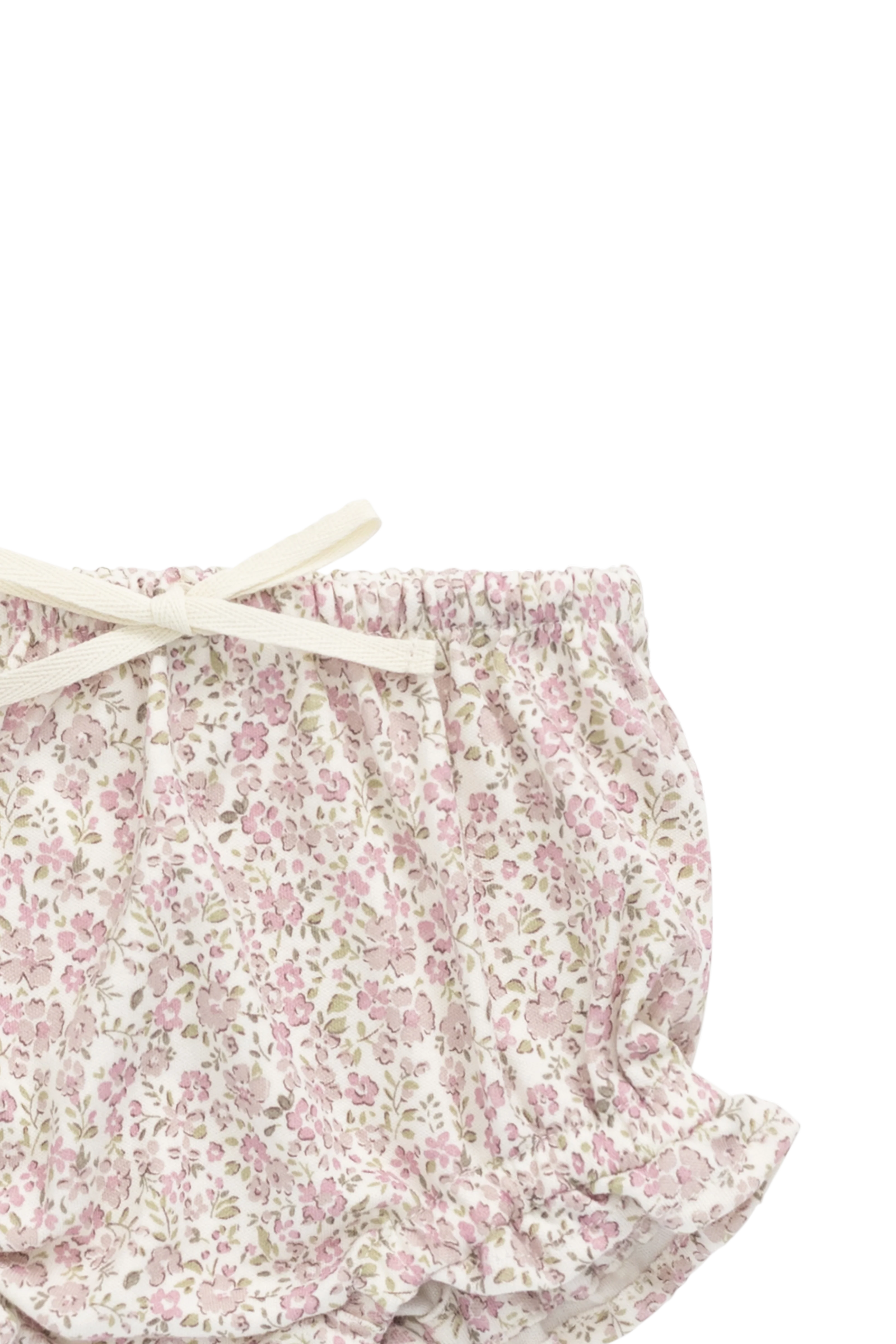 Organic Cotton Frill Bloomer - Tully Mauve - Image 6
