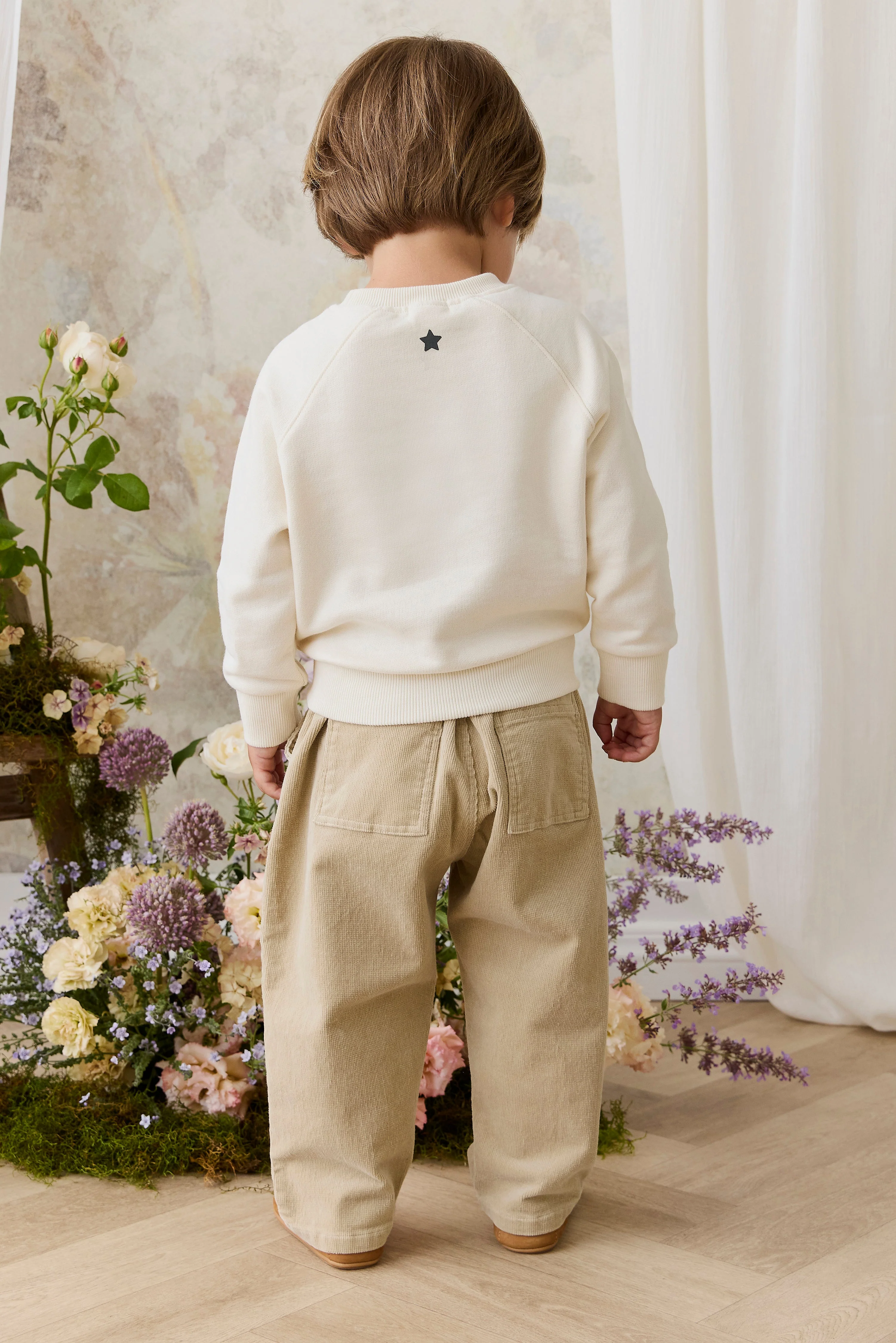 Organic Cotton Hayes Sweatshirt - Theo Teddy Cloud - Image 7