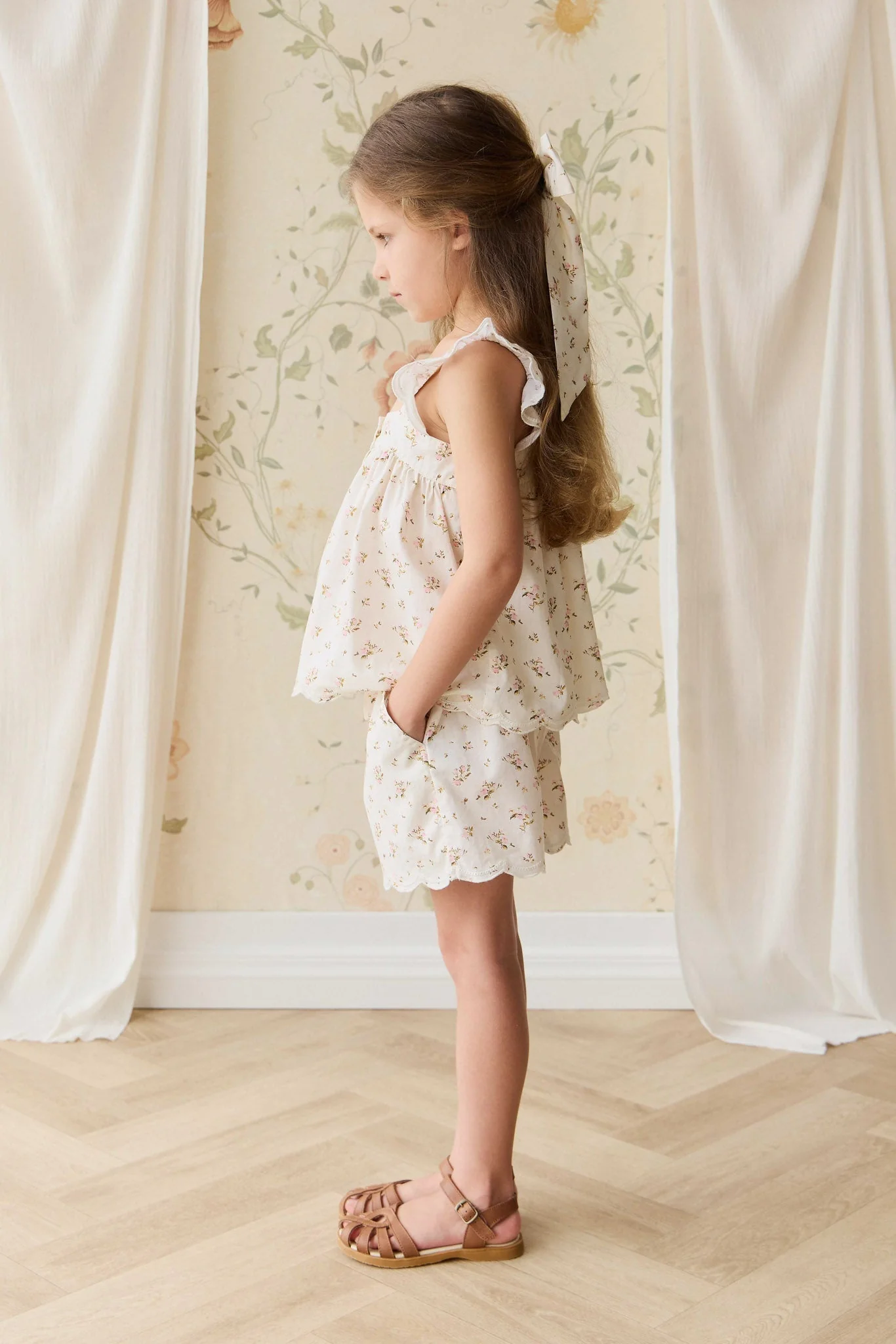 Organic Cotton Haylen Short - Bianca Antique - Image 3