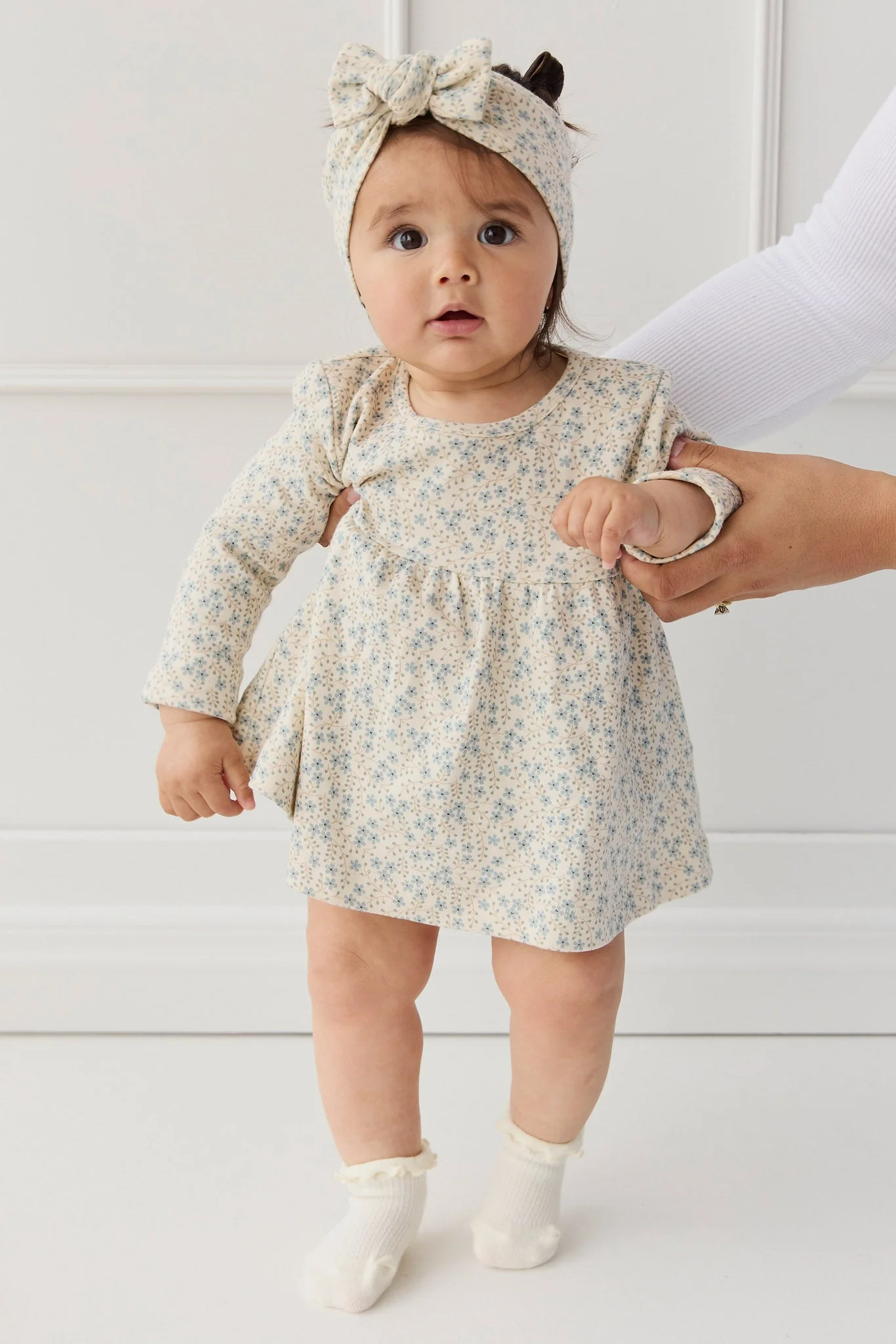 Organic Cotton Headband - Adnola Floral - Image 2