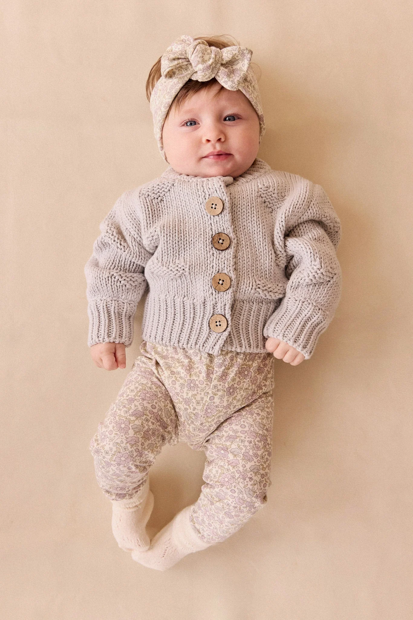 Organic Cotton Headband - Amelia Pastel - Image 2