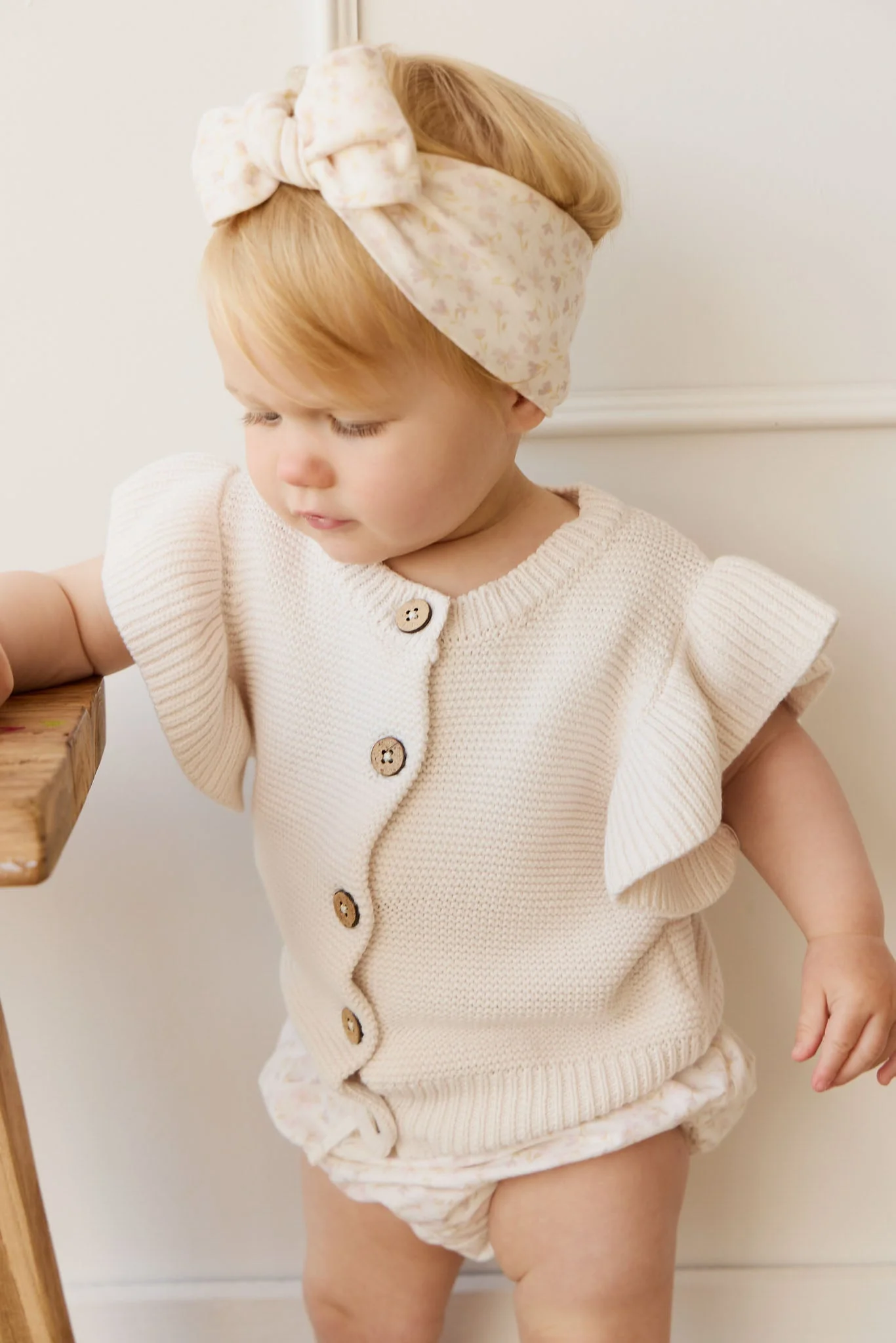 Organic Cotton Headband - Aries Mauve - Image 3