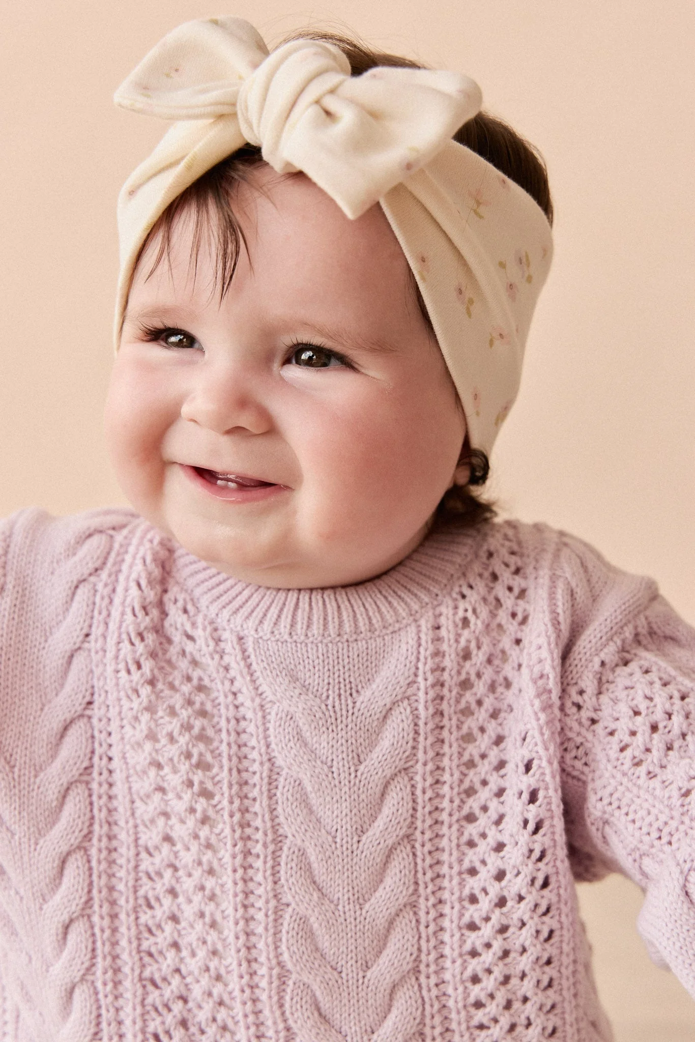 Organic Cotton Headband - Briella Whisper - Image 3