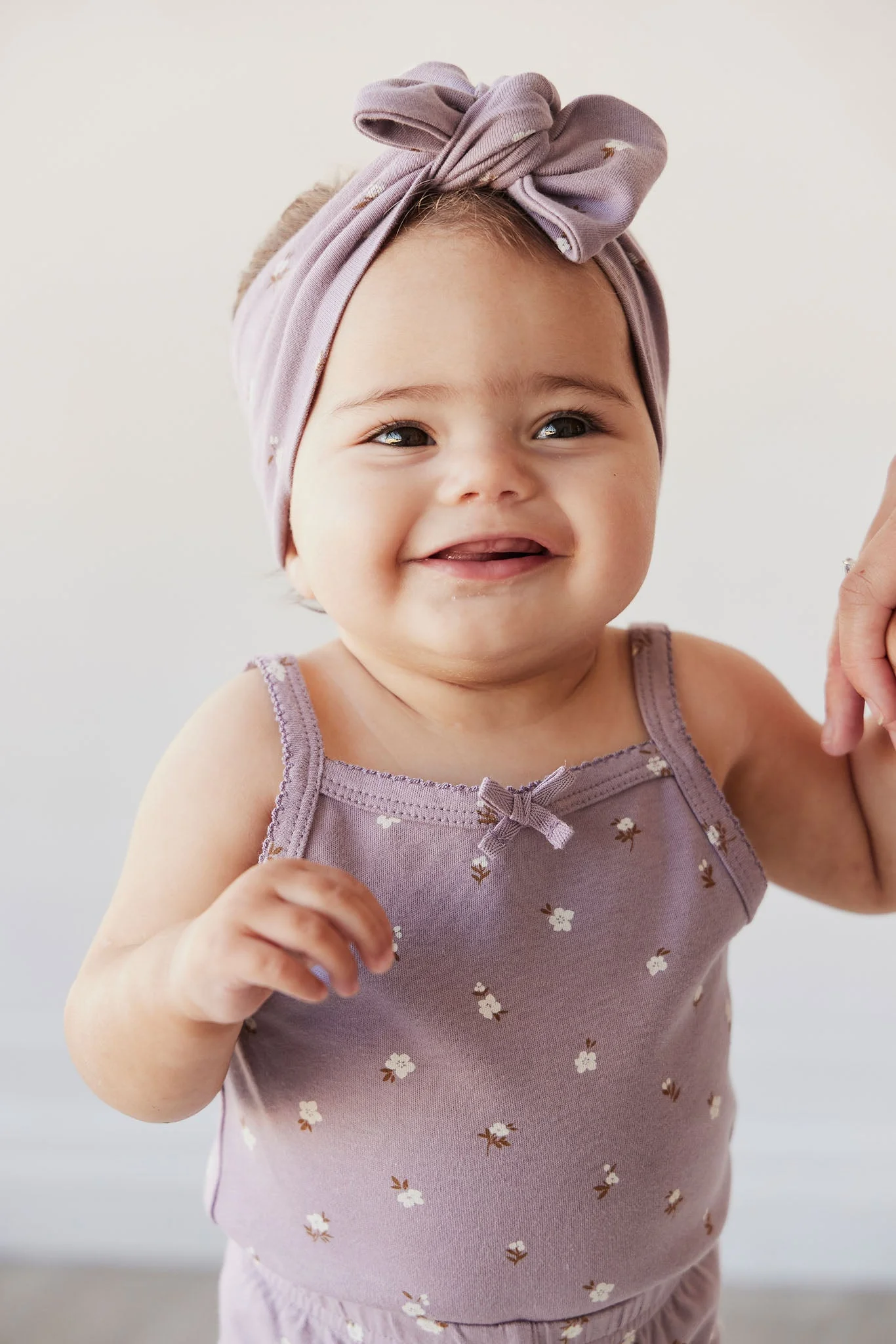 Organic Cotton Headband - Goldie Quail - Image 3