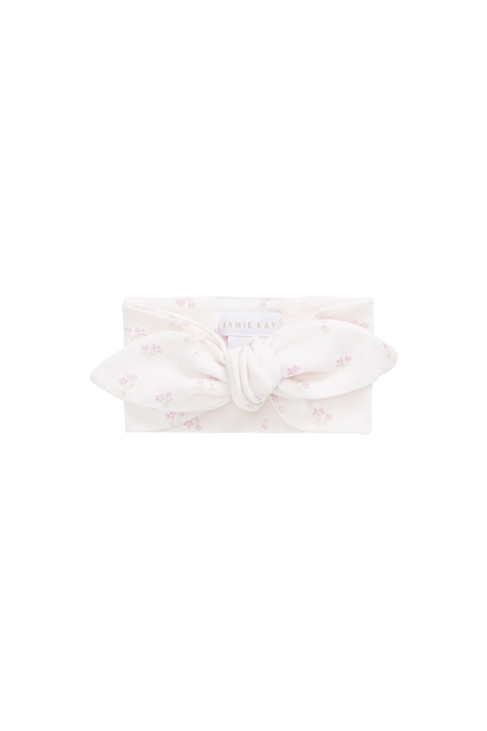 Organic Cotton Headband - Pauline Pink - Image 2