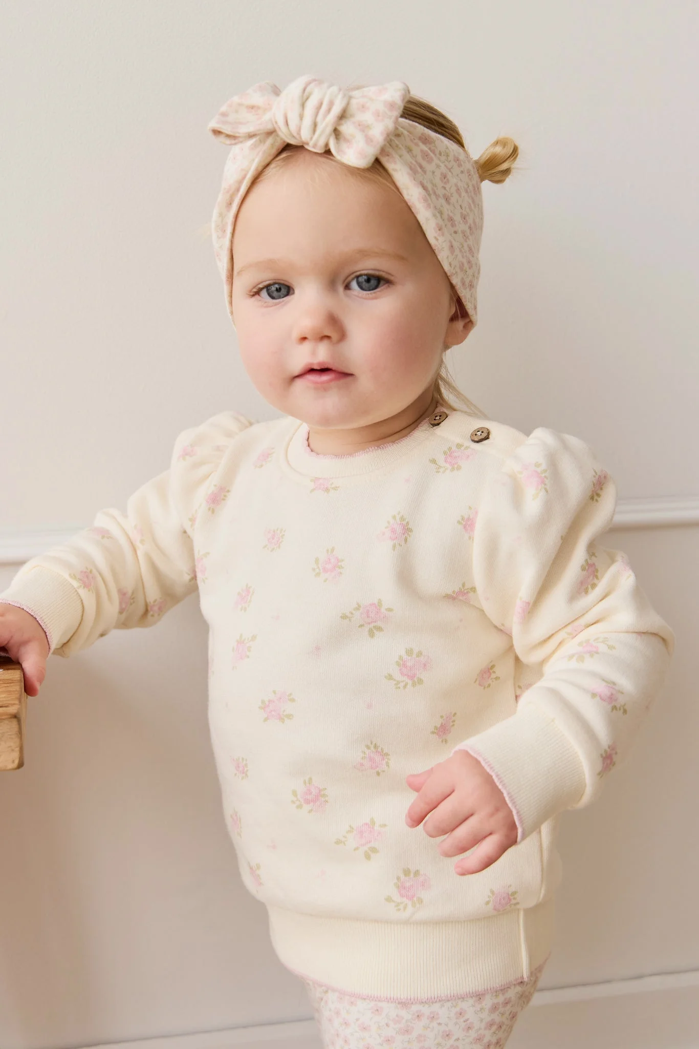 Organic Cotton Headband - Penelope Rose Small - Image 2