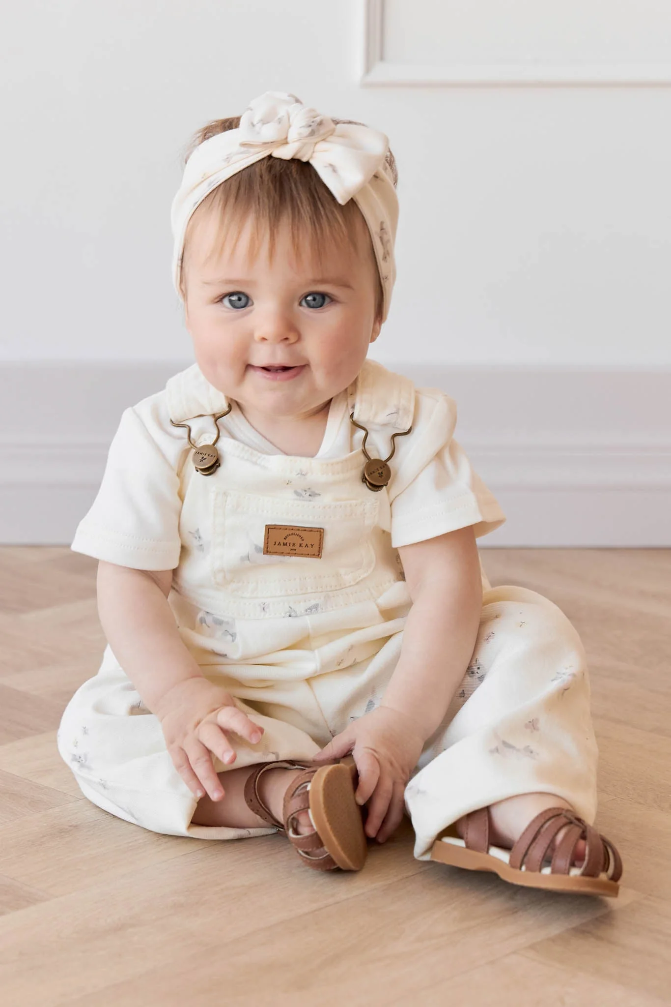 Organic Cotton Headband - Playful Kittens - Image 4