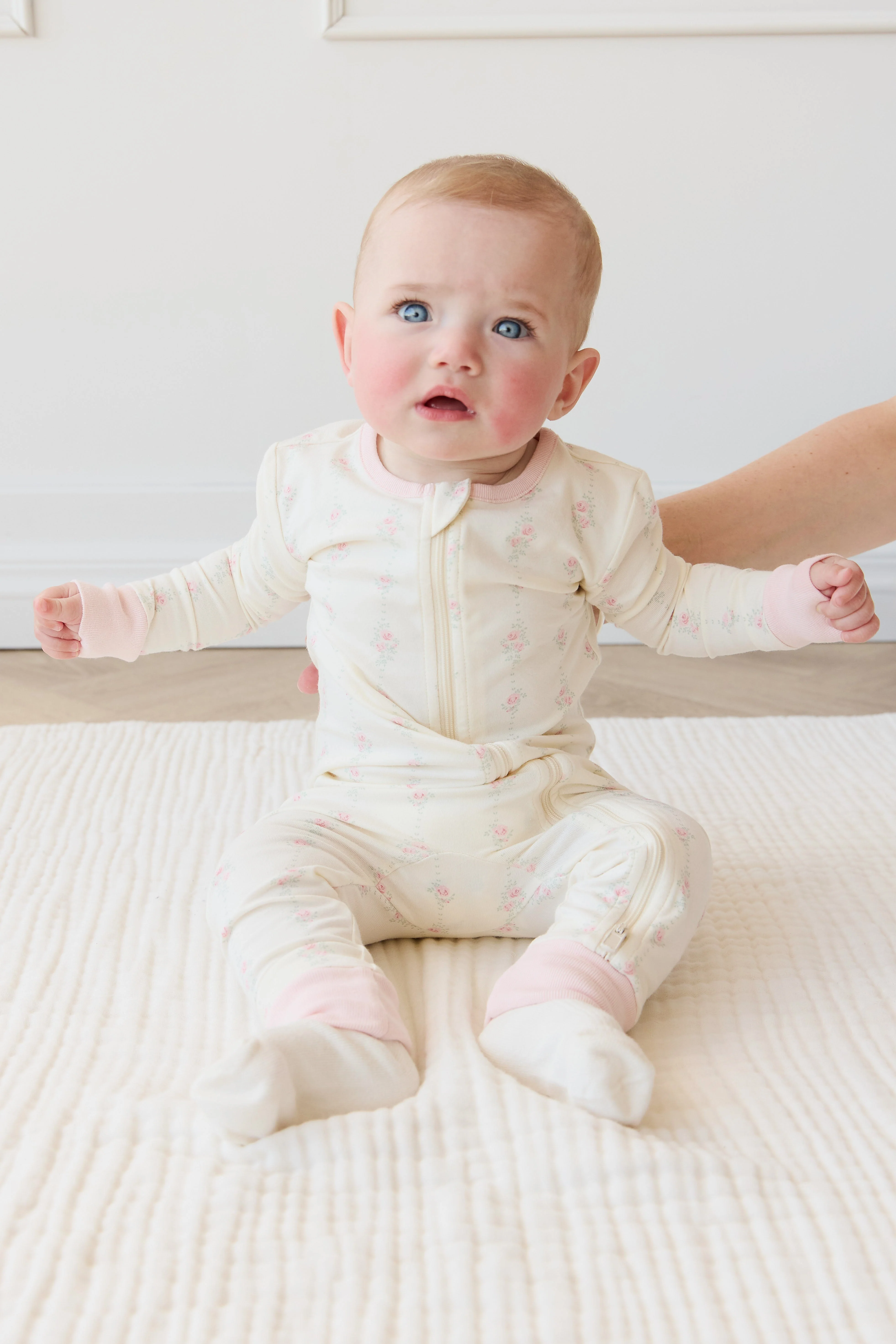 Organic Cotton Jude Onepiece - Rose Trail - Image 3