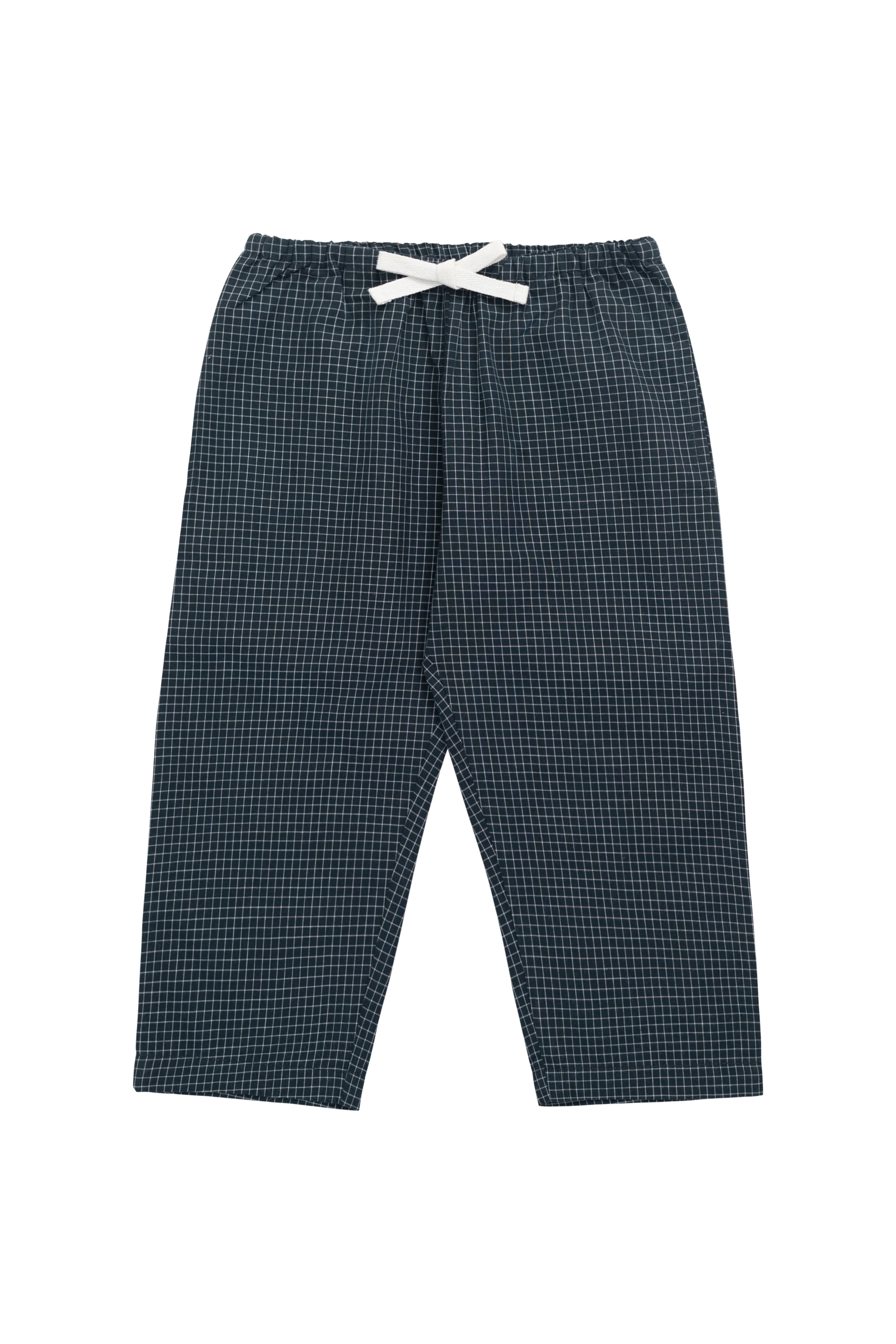 Organic Cotton Kingston Pant - Forest Grid - Image 2
