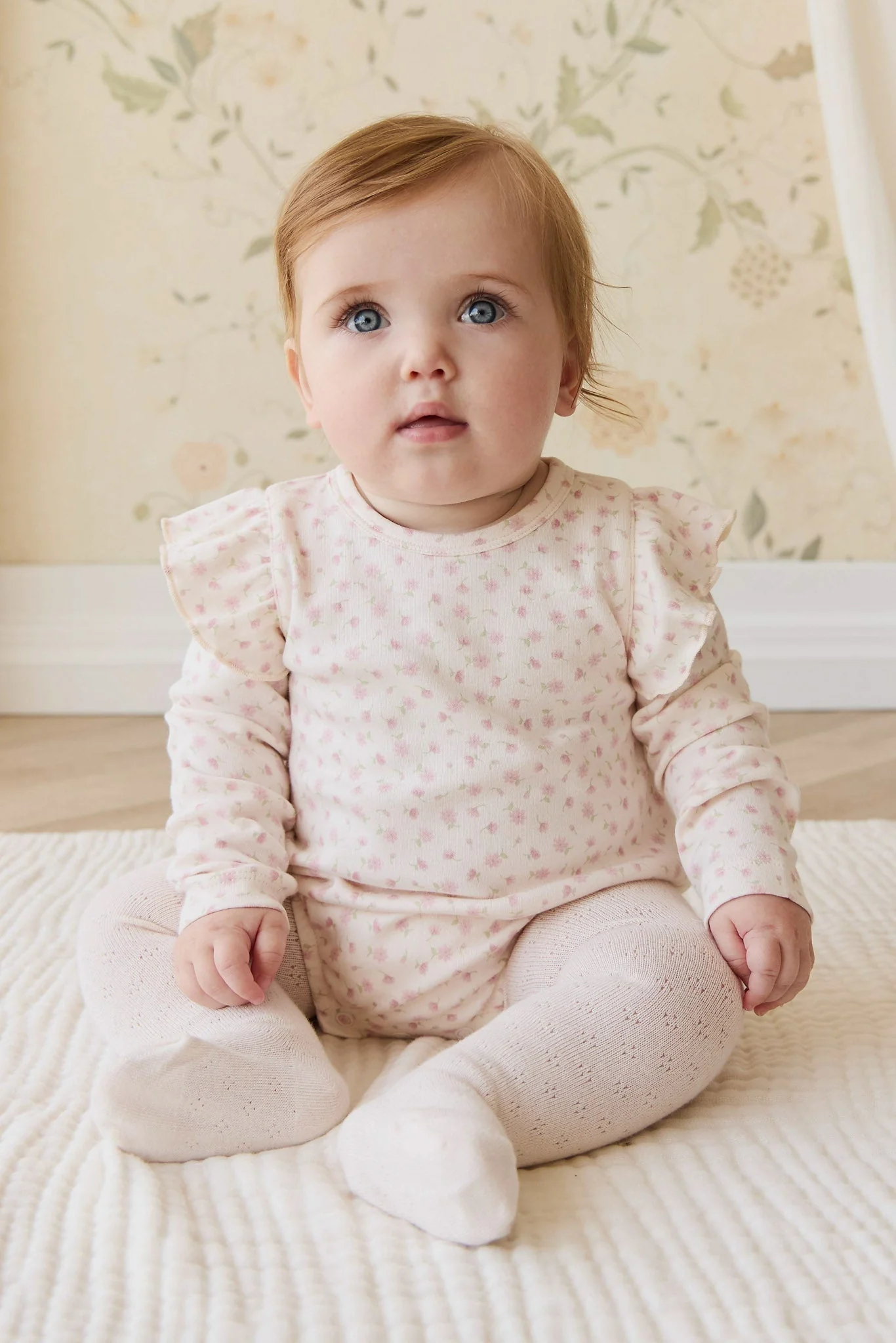 Organic Cotton Kinley Playsuit - Victoria Blush - Image 4