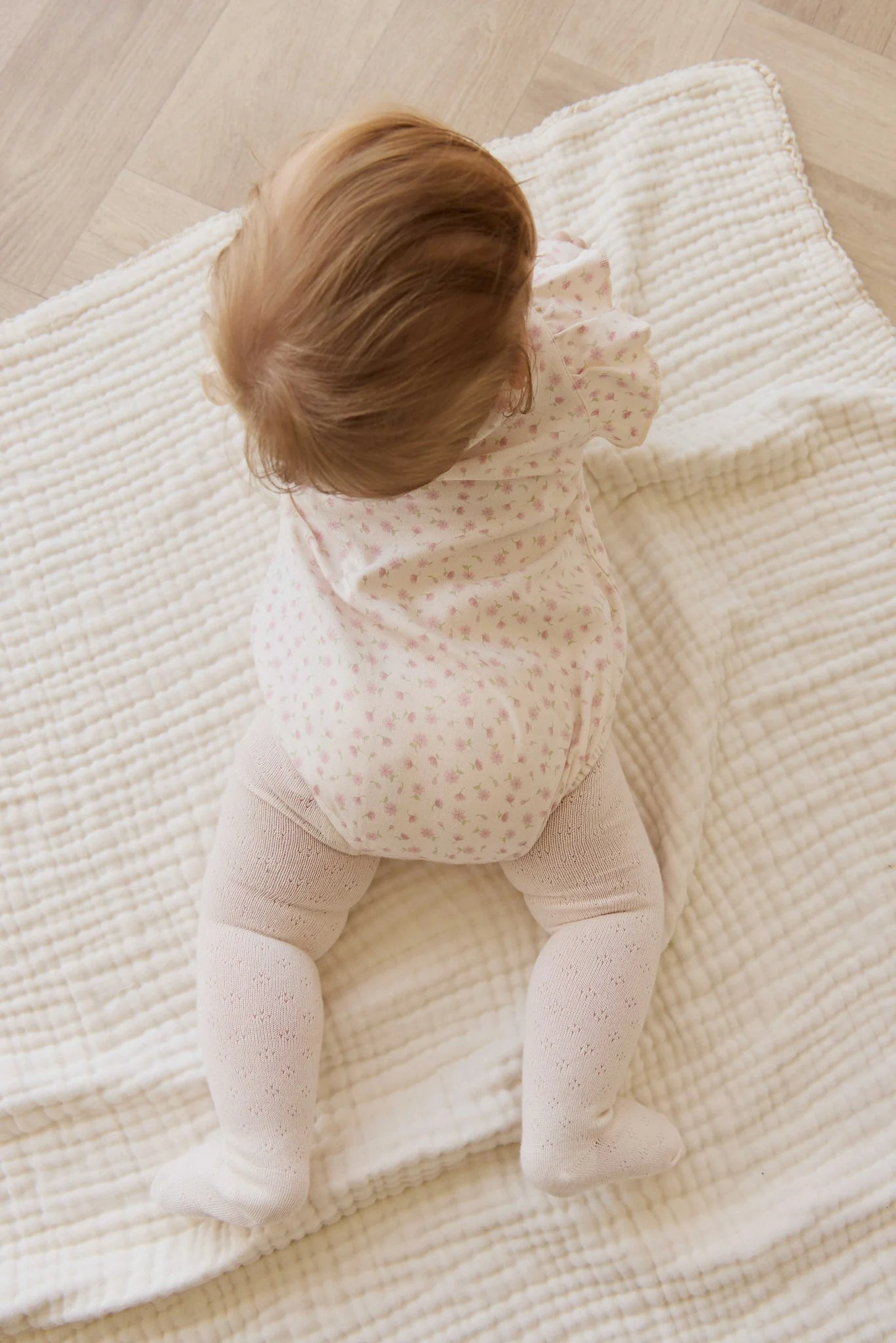 Organic Cotton Kinley Playsuit - Victoria Blush - Image 5