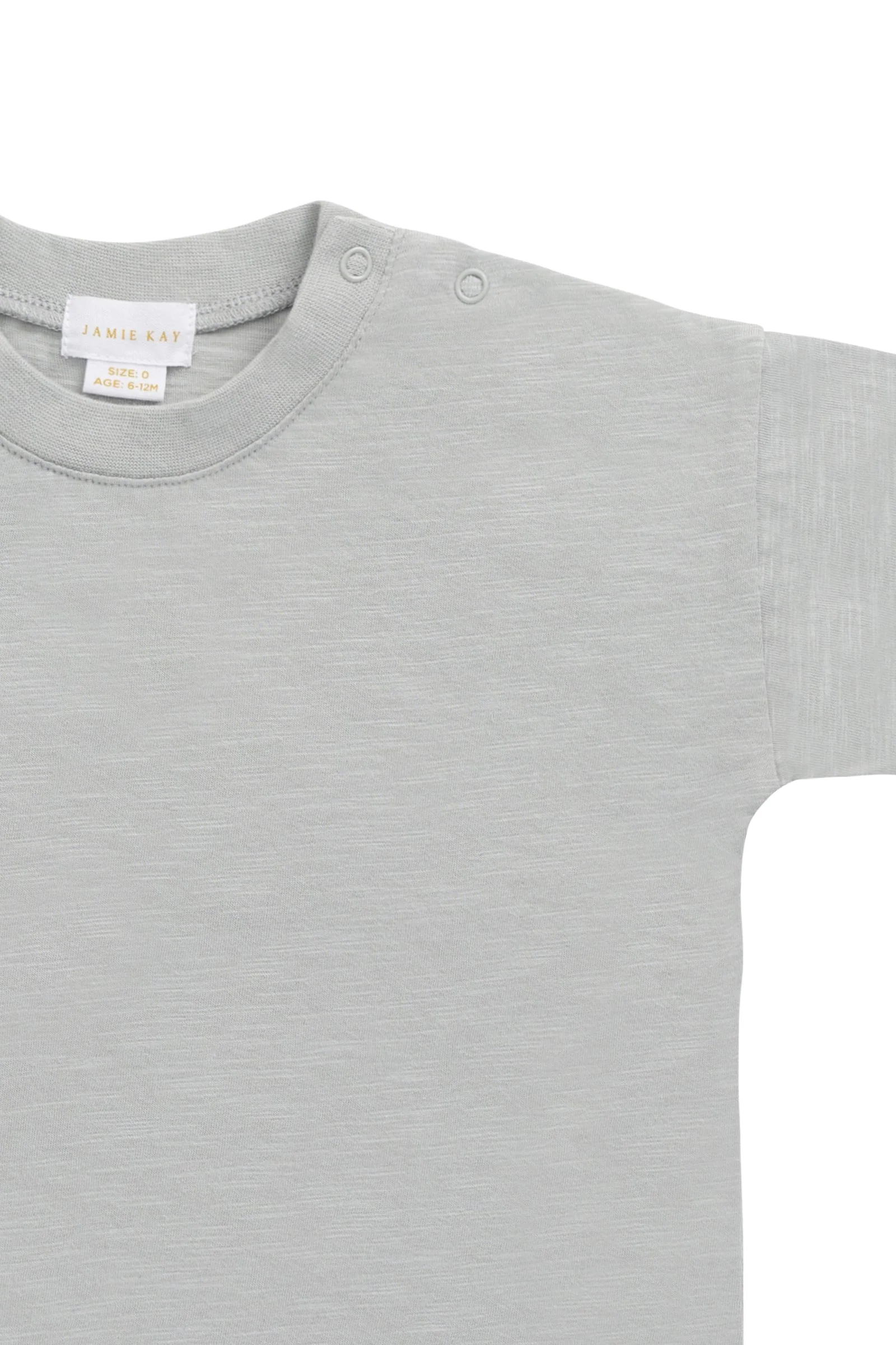 Organic Cotton Leith Tee - Shoreline - Image 3