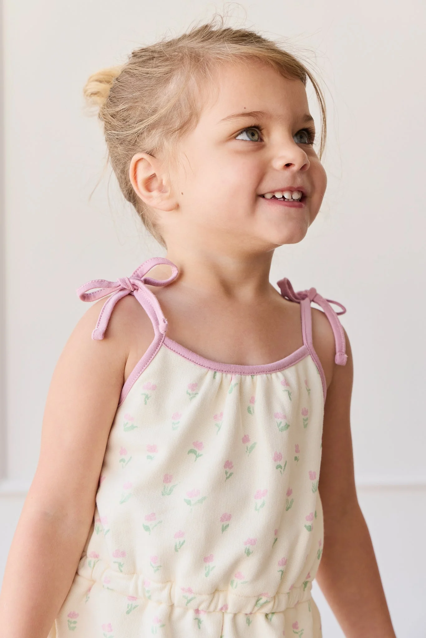 Organic Cotton Lilith Playsuit - Lila Pink - Image 7