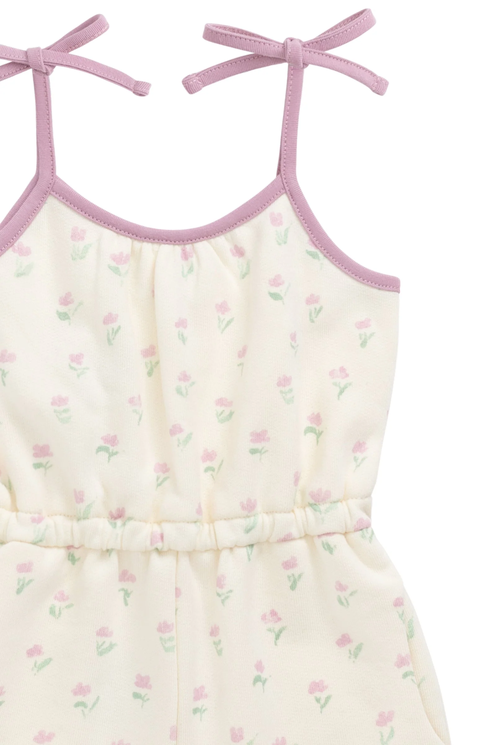Organic Cotton Lilith Playsuit - Lila Pink - Image 8