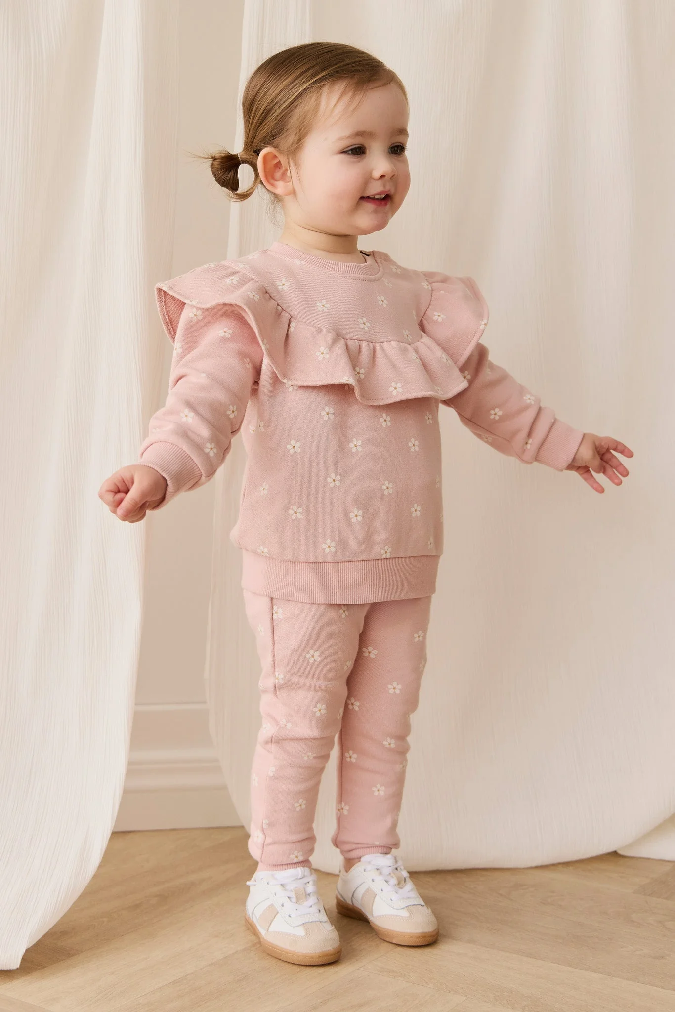 Organic Cotton Lilith Track Pant - Josie Floral - Image 3