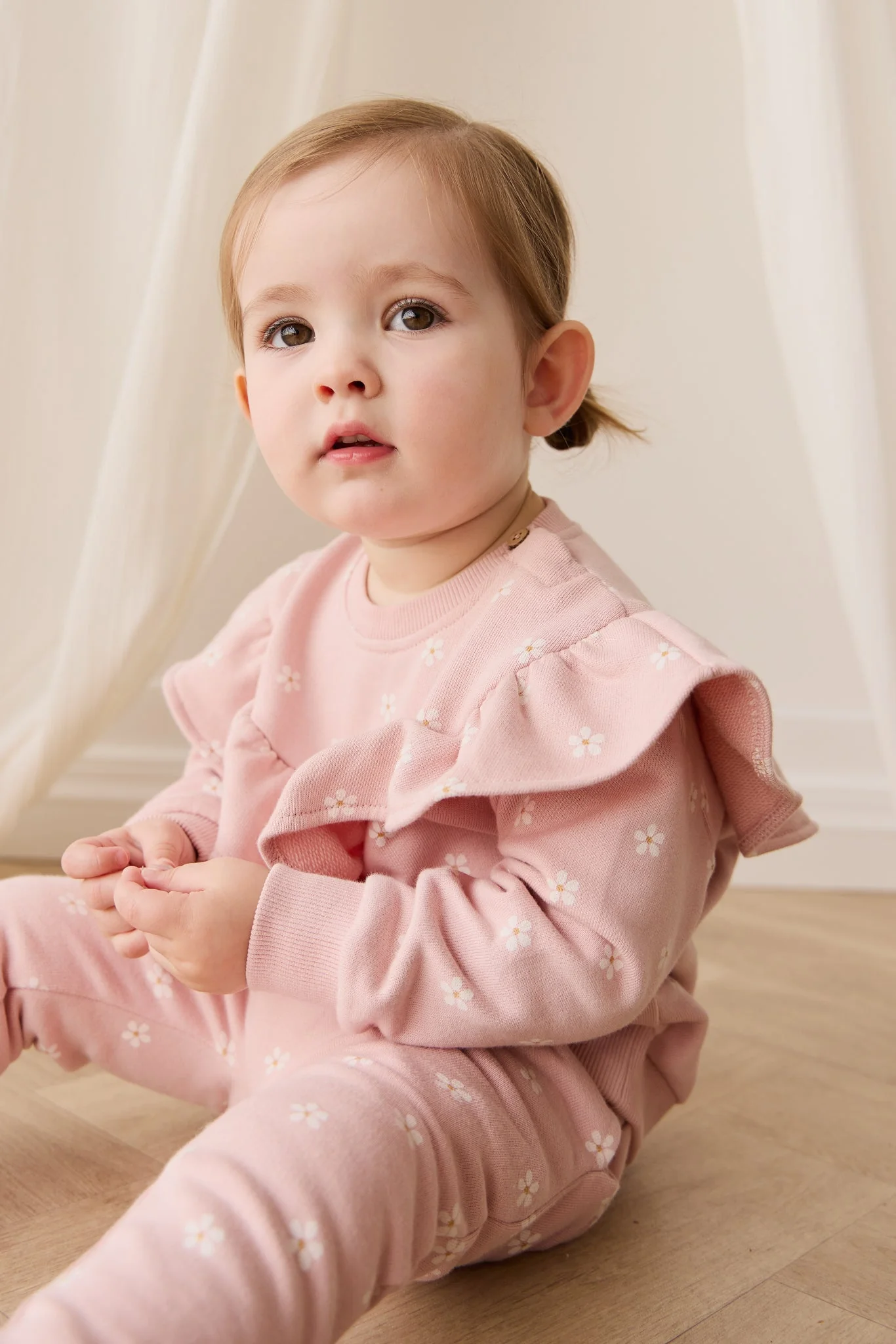 Organic Cotton Lilith Track Pant - Josie Floral - Image 5