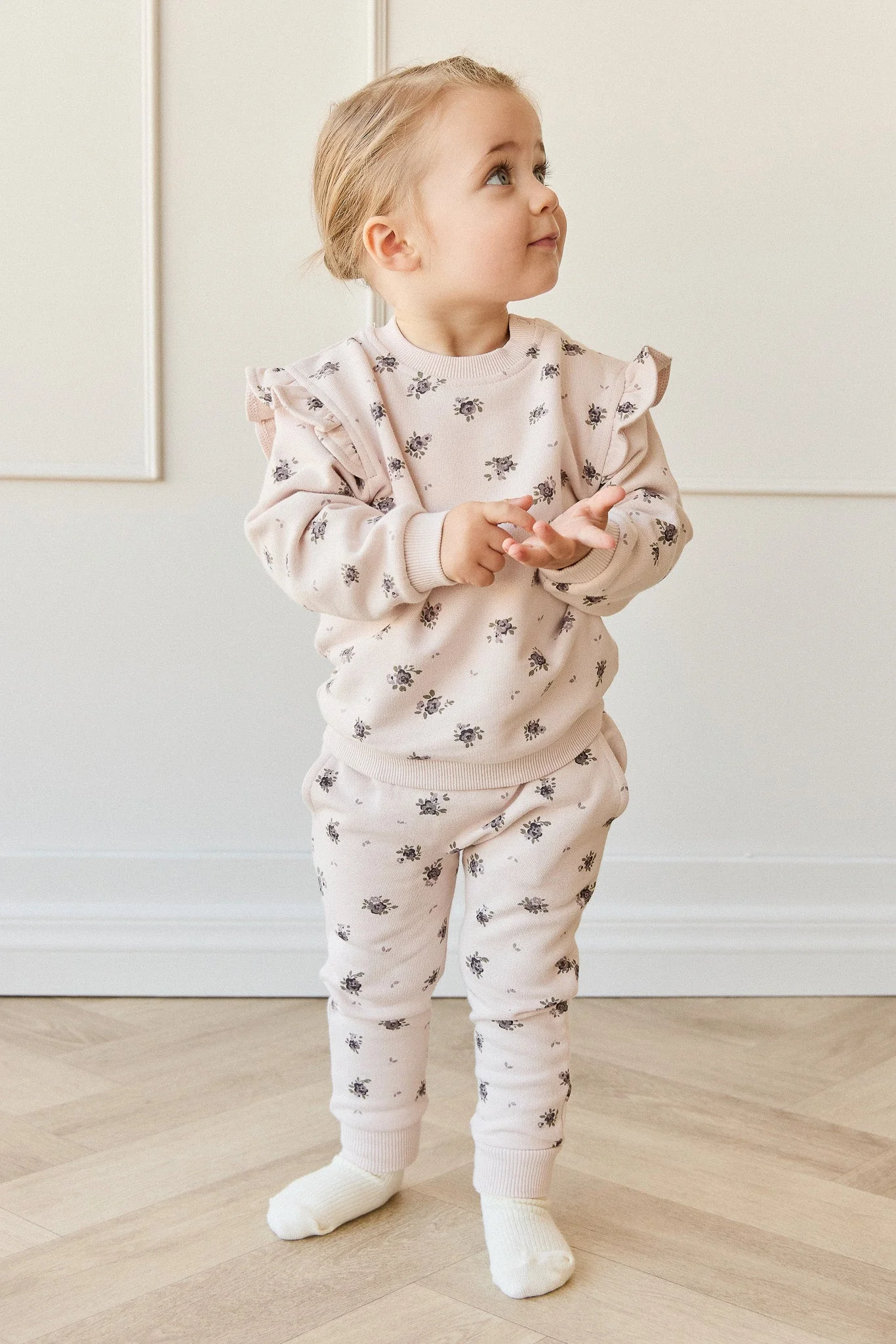 Organic Cotton Lilith Track Pant - Simone Sheer Pink - Image 2