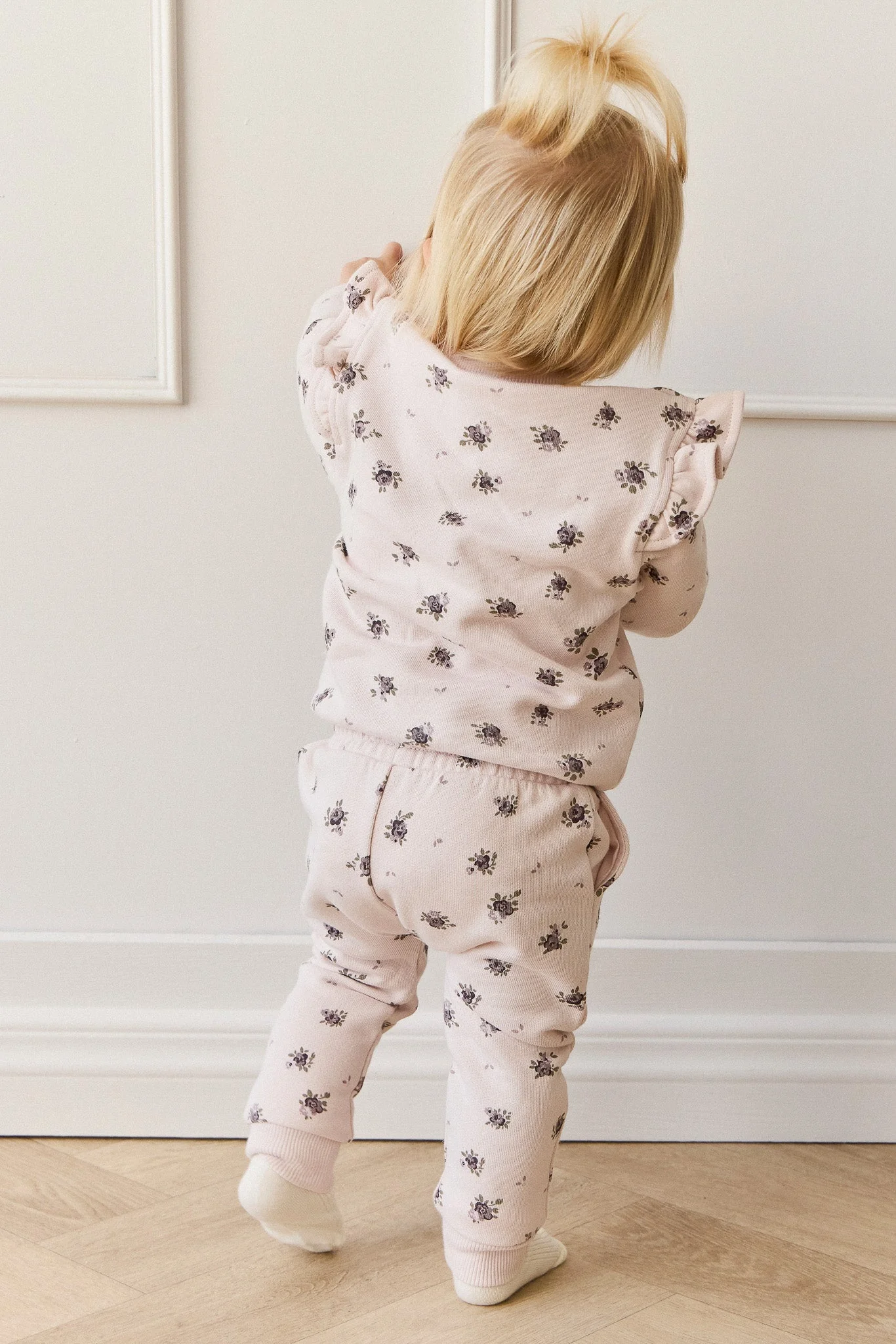 Organic Cotton Lilith Track Pant - Simone Sheer Pink - Image 3