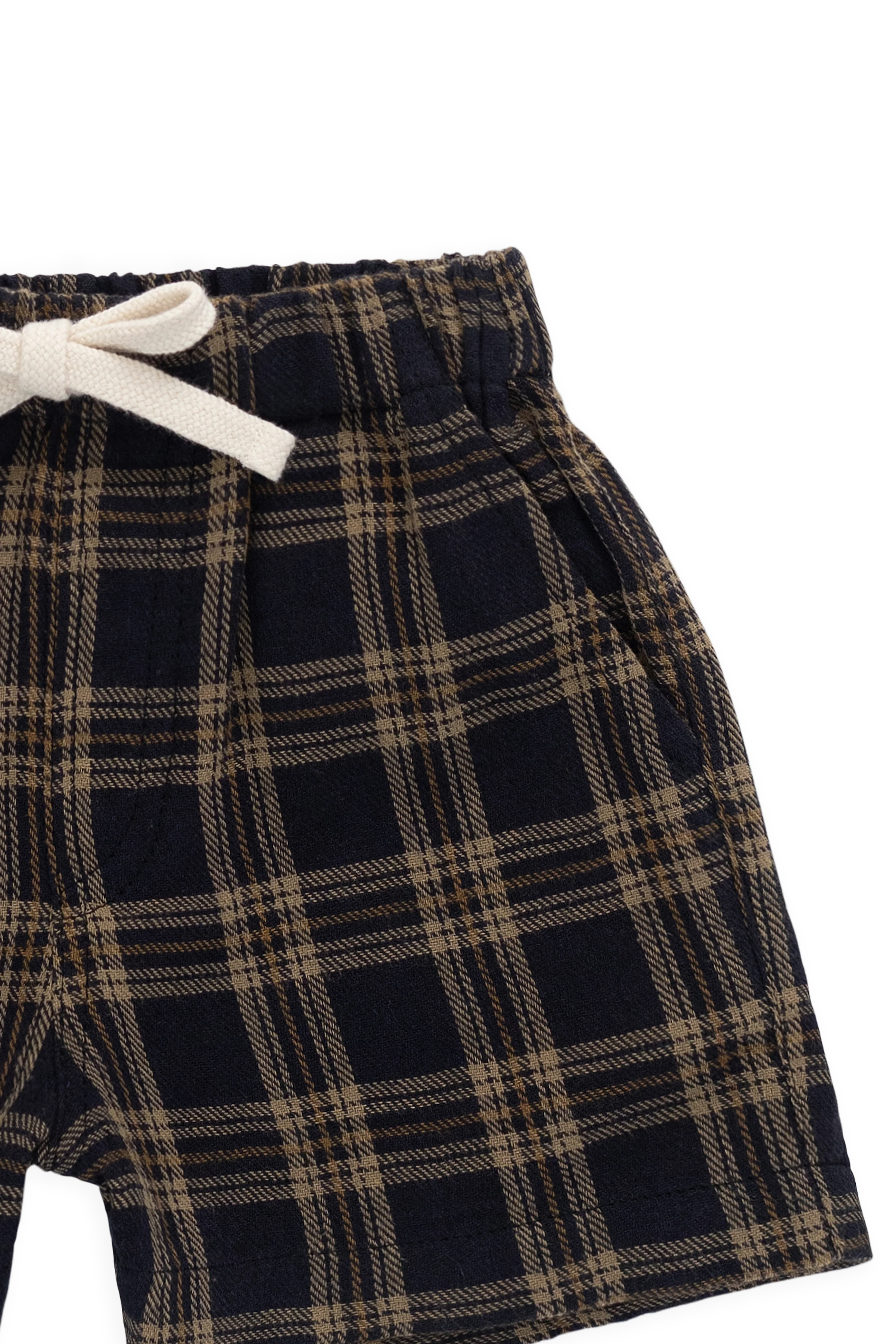 Organic Cotton Louis Short-Woodland Check - Image 5
