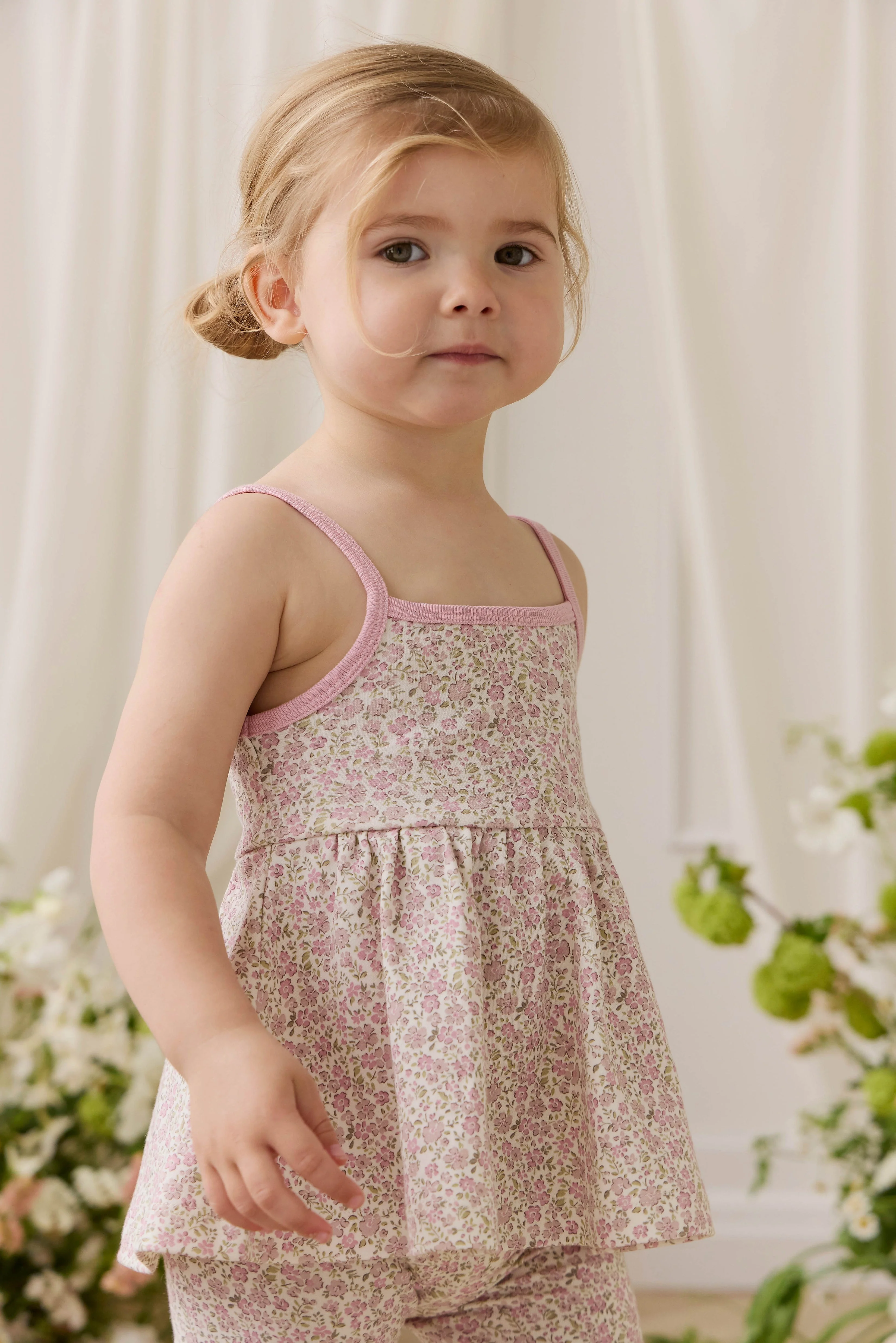 Organic Cotton Maple Singlet - Tully Mauve - Image 10