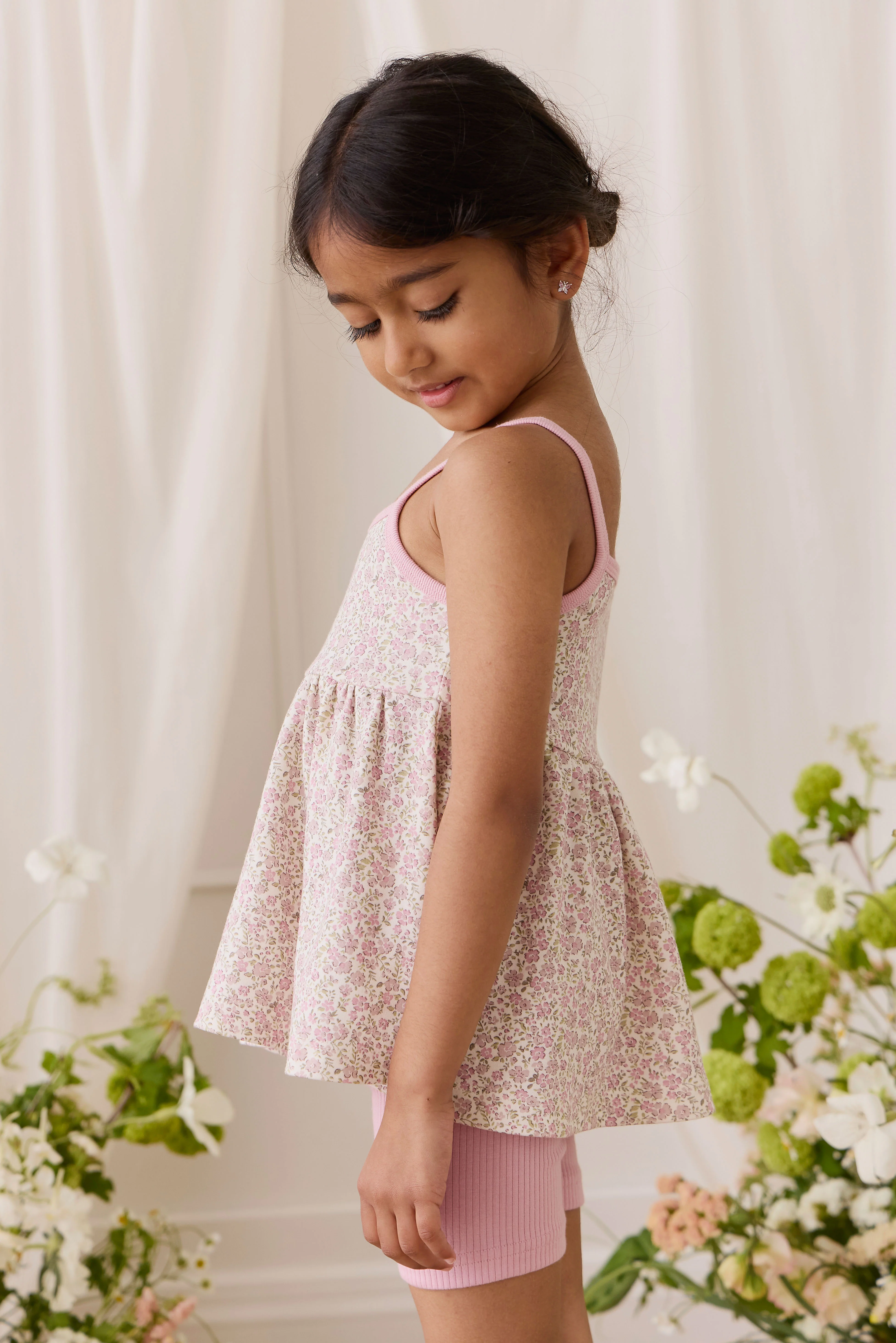 Organic Cotton Maple Singlet - Tully Mauve - Image 3