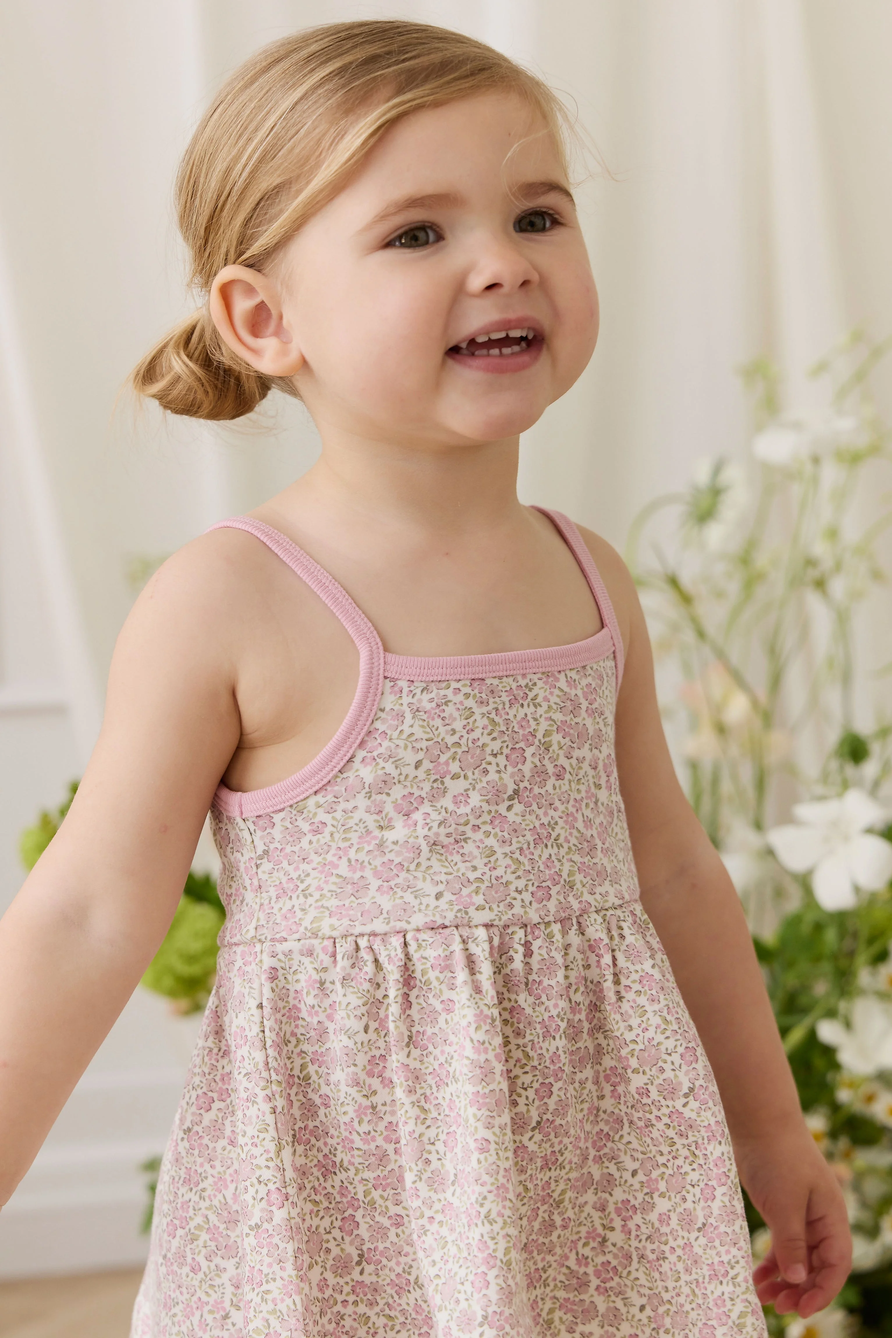 Organic Cotton Maple Singlet - Tully Mauve - Image 7