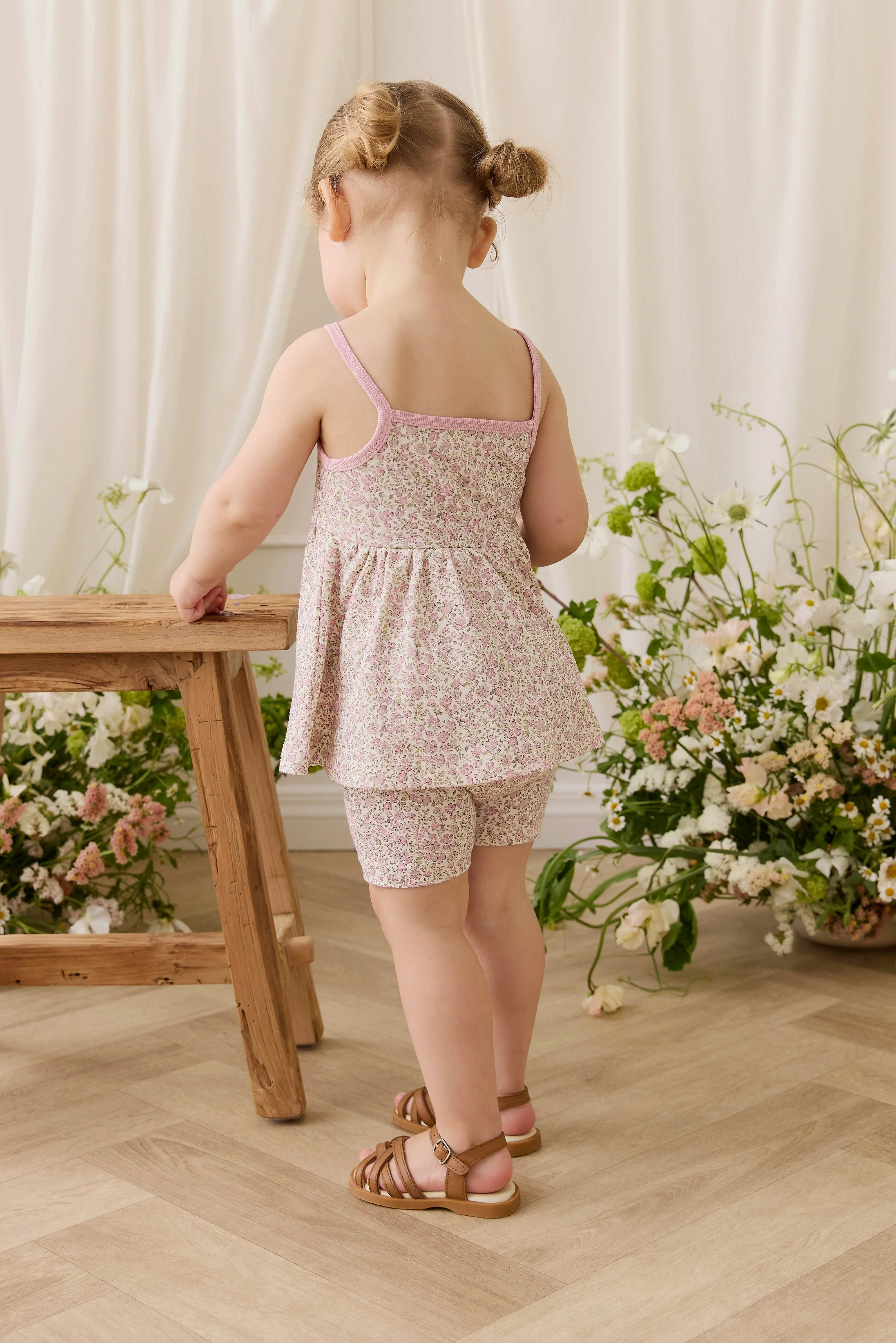 Organic Cotton Maple Singlet - Tully Mauve - Image 9