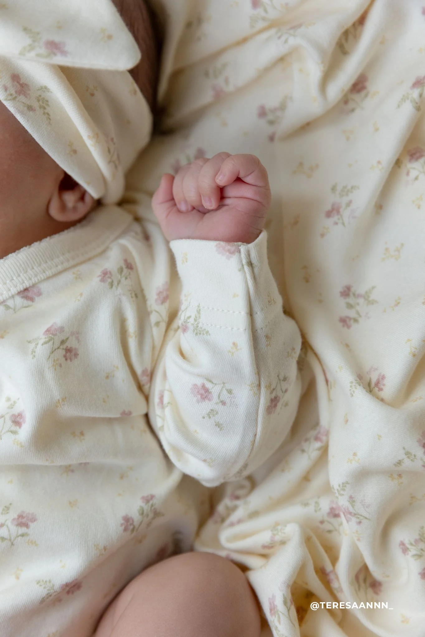 Organic Cotton Marina Bodysuit - Thelma Parchment - Image 3