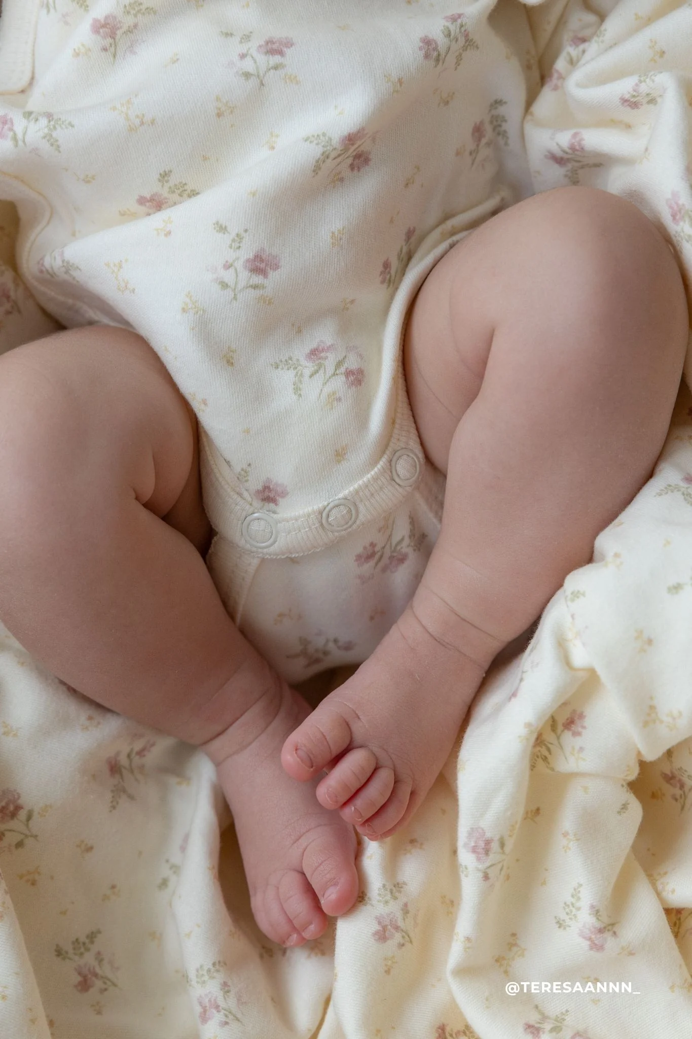 Organic Cotton Marina Bodysuit - Thelma Parchment - Image 4