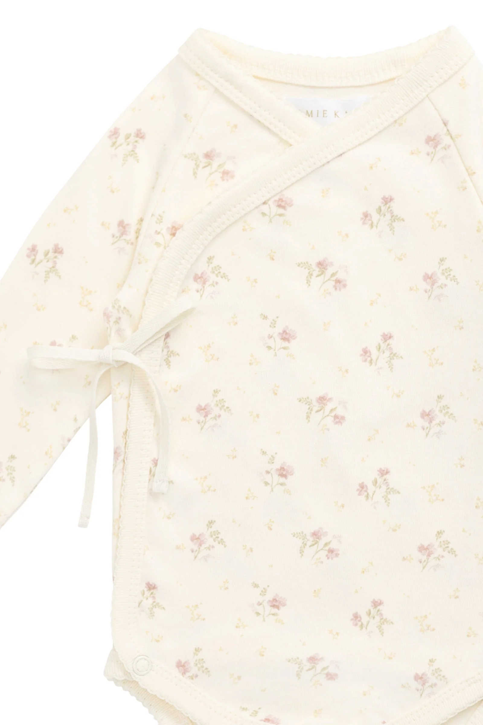 Organic Cotton Marina Bodysuit - Thelma Parchment - Image 5